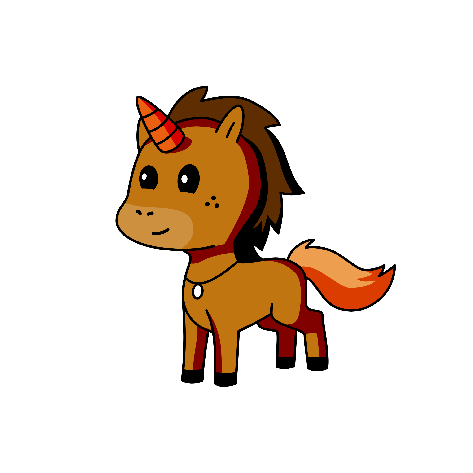 Unicorn? *slaps a carrot on his head*, the unicorn