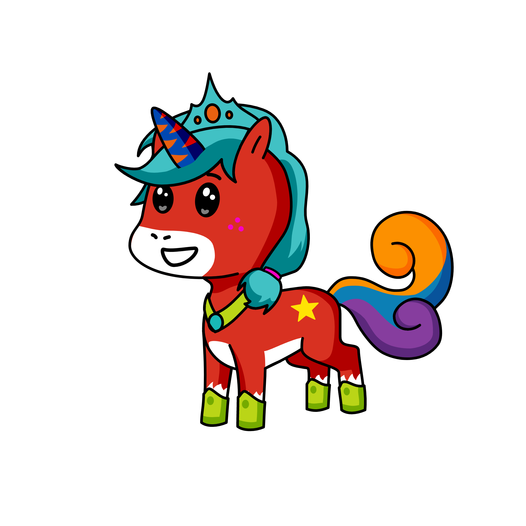 CLAODDE, the unicorn