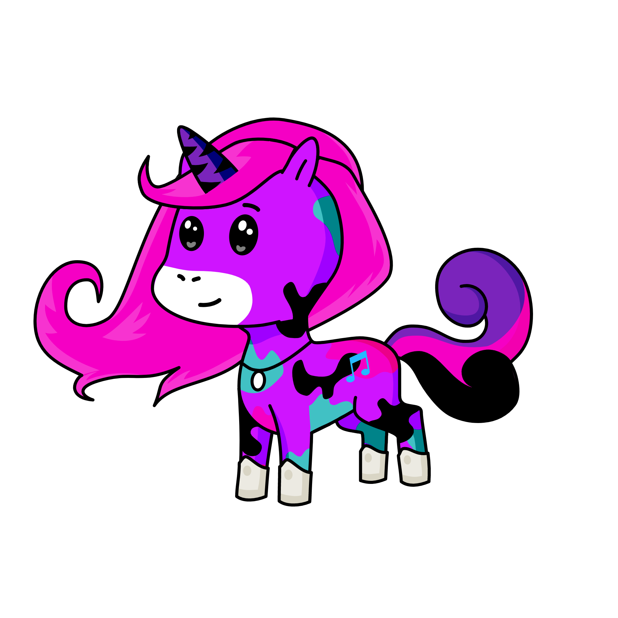Iris, the unicorn
