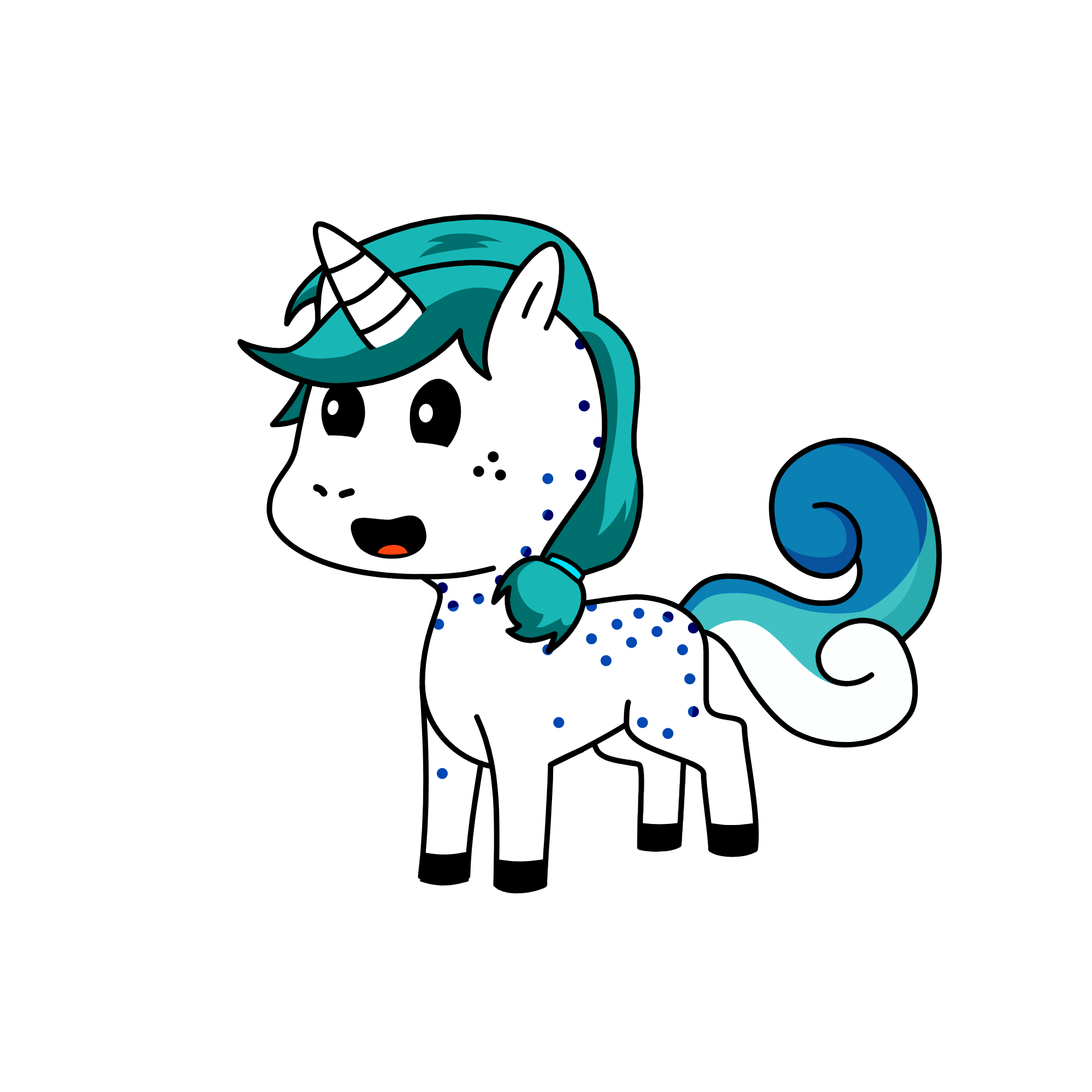 cutey, the unicorn