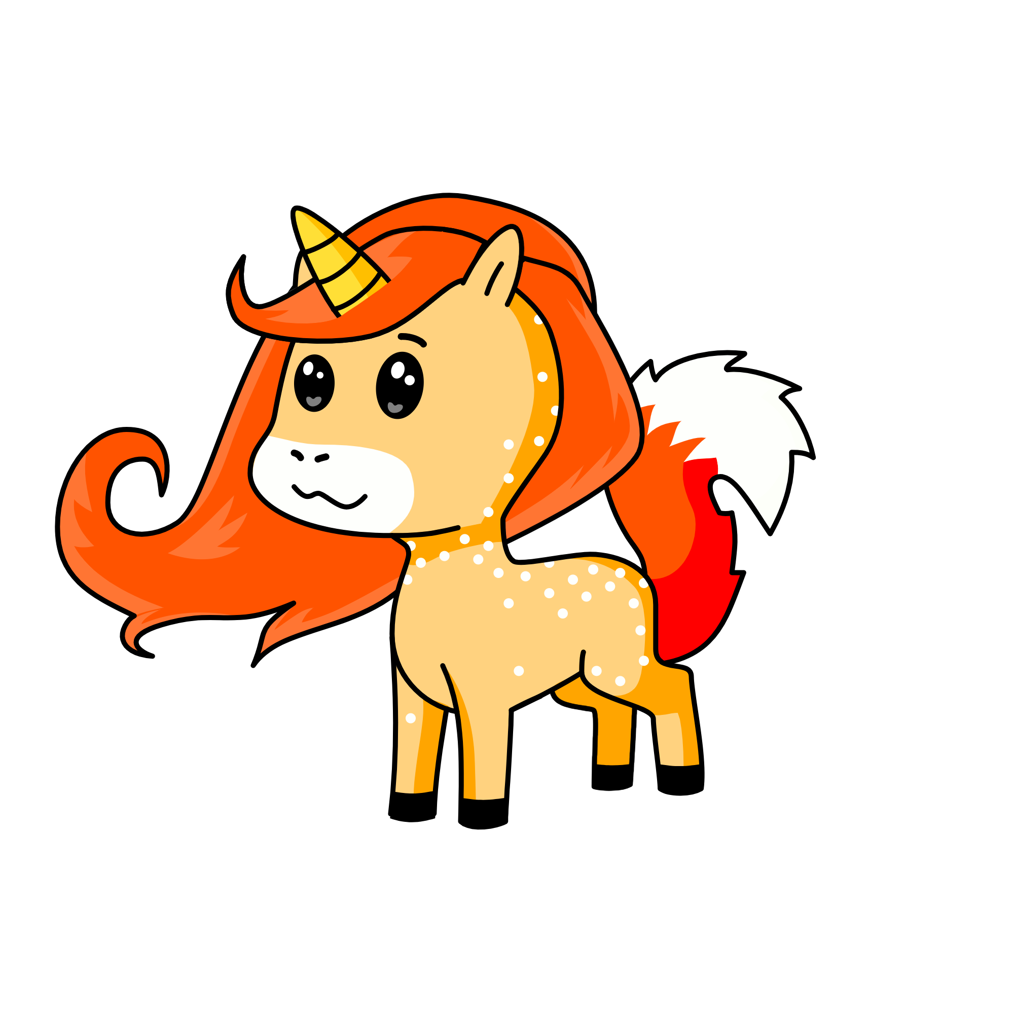 Fox, the unicorn