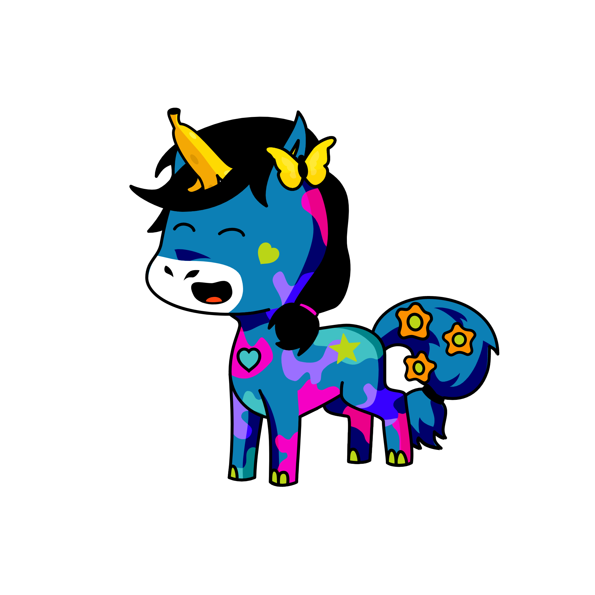 Banana nana , the unicorn