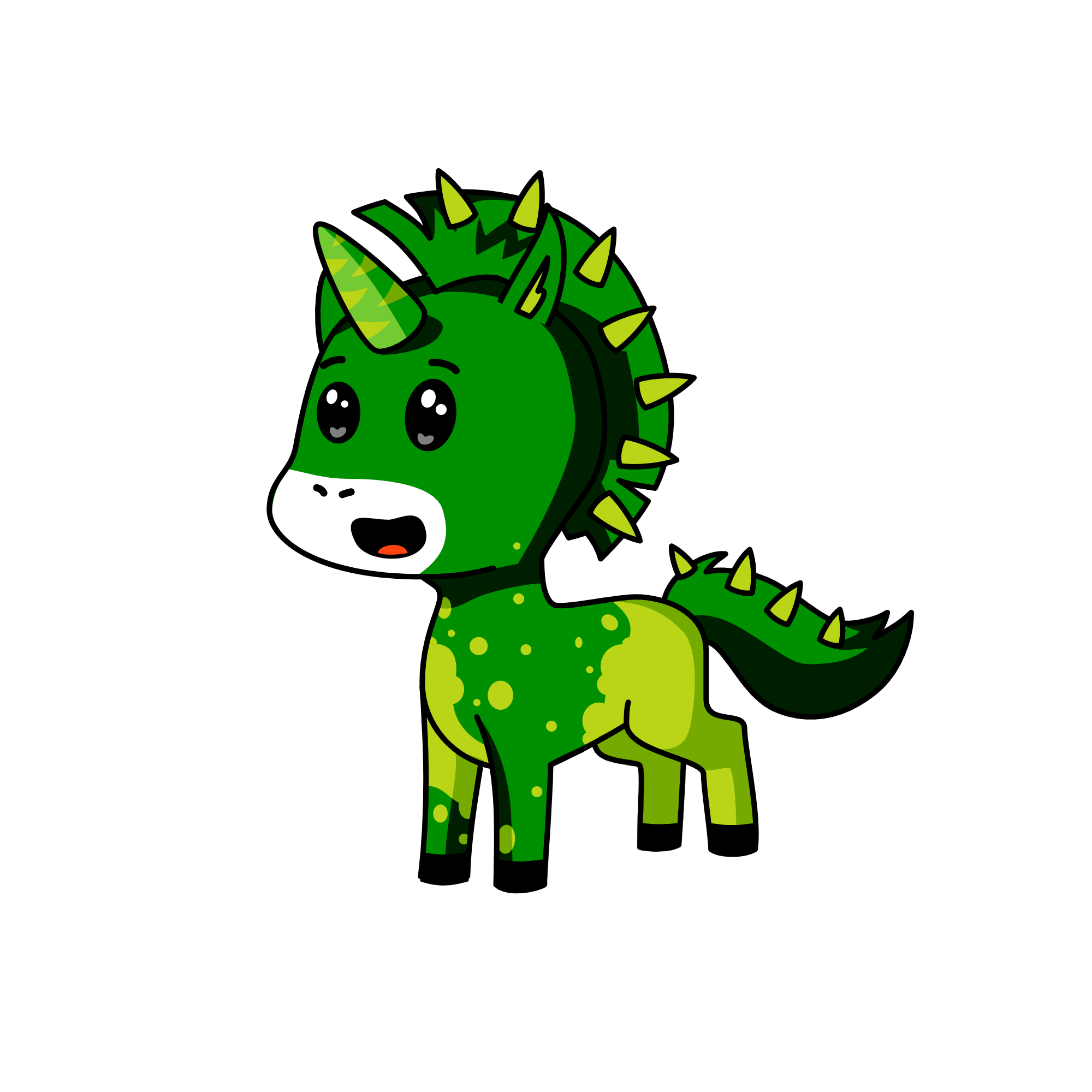 Cactus, the unicorn