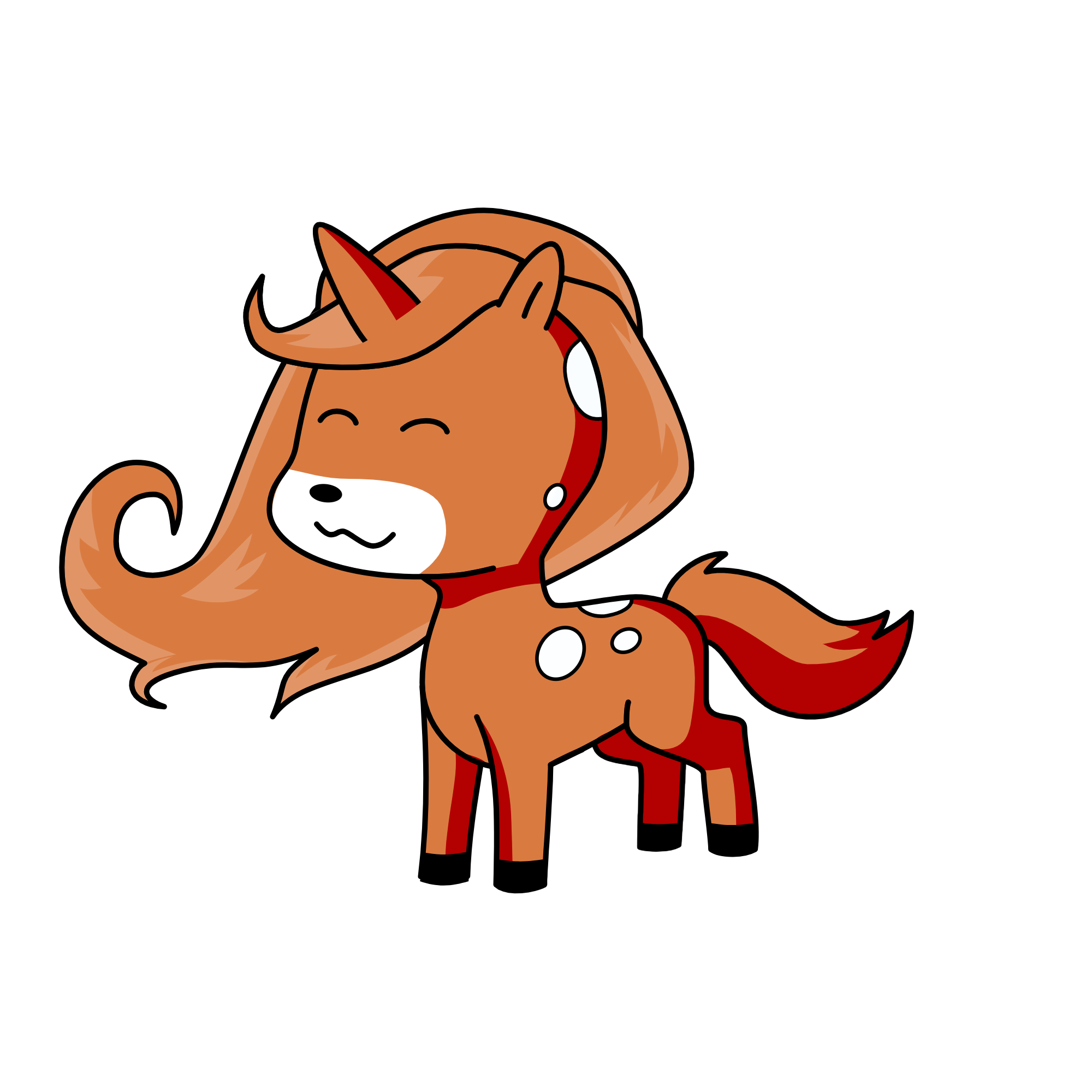 Deer, the unicorn