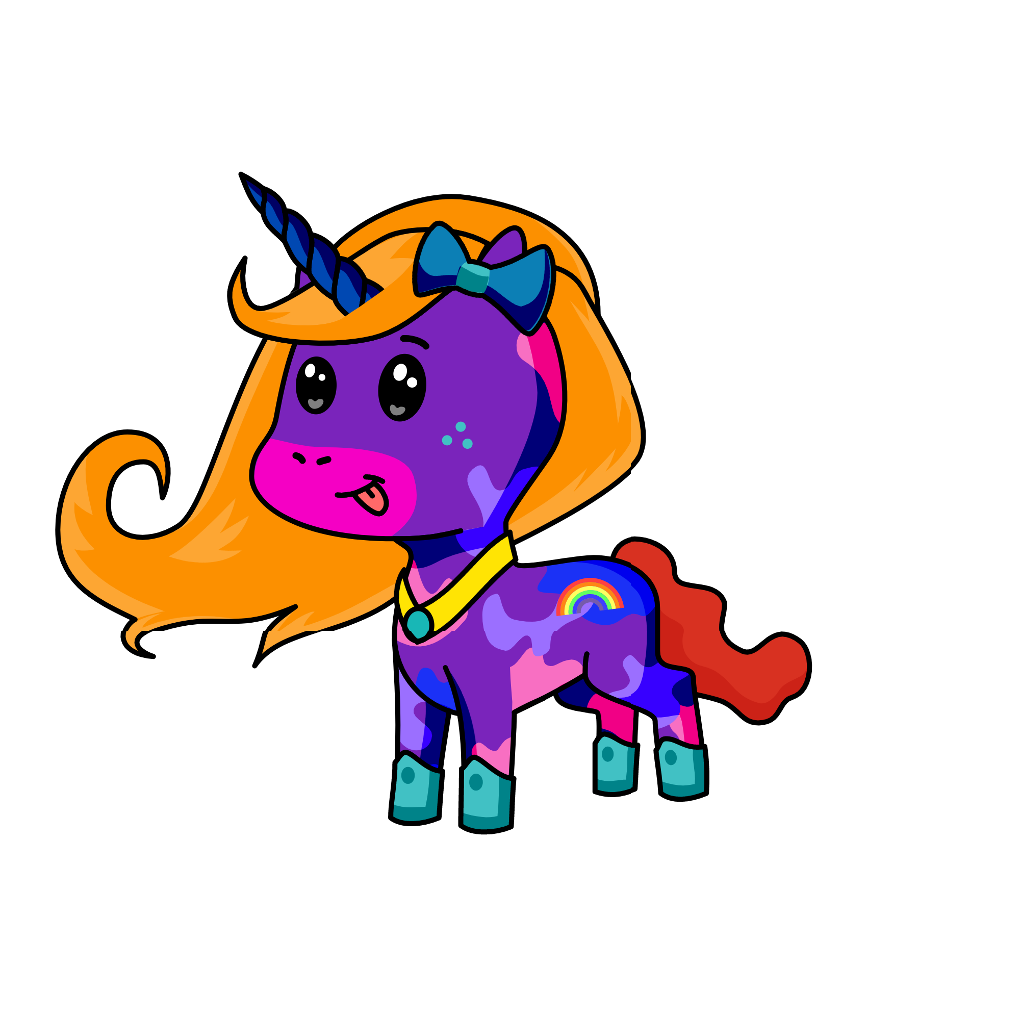 Shine, the unicorn