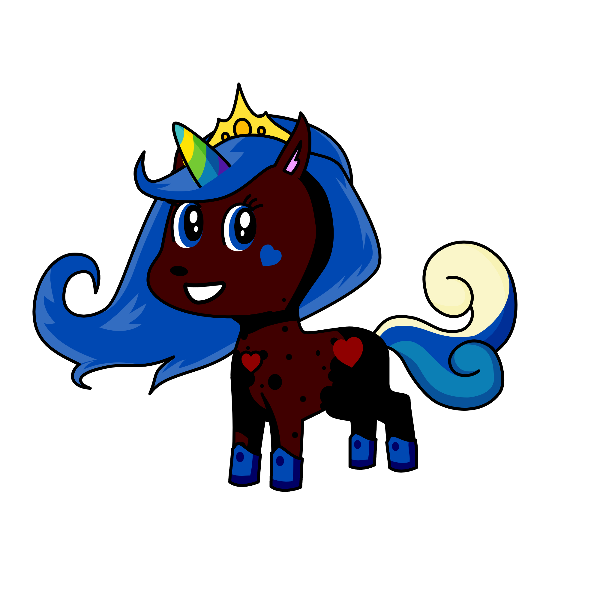 Bloom Flame, the unicorn