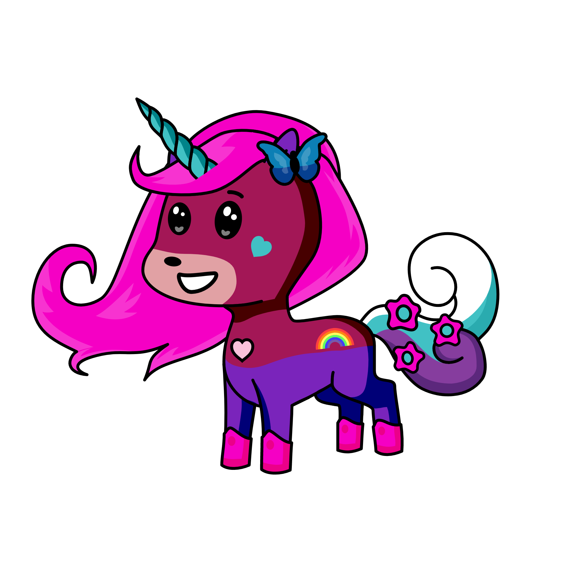 Twighlight Glittershine , the unicorn