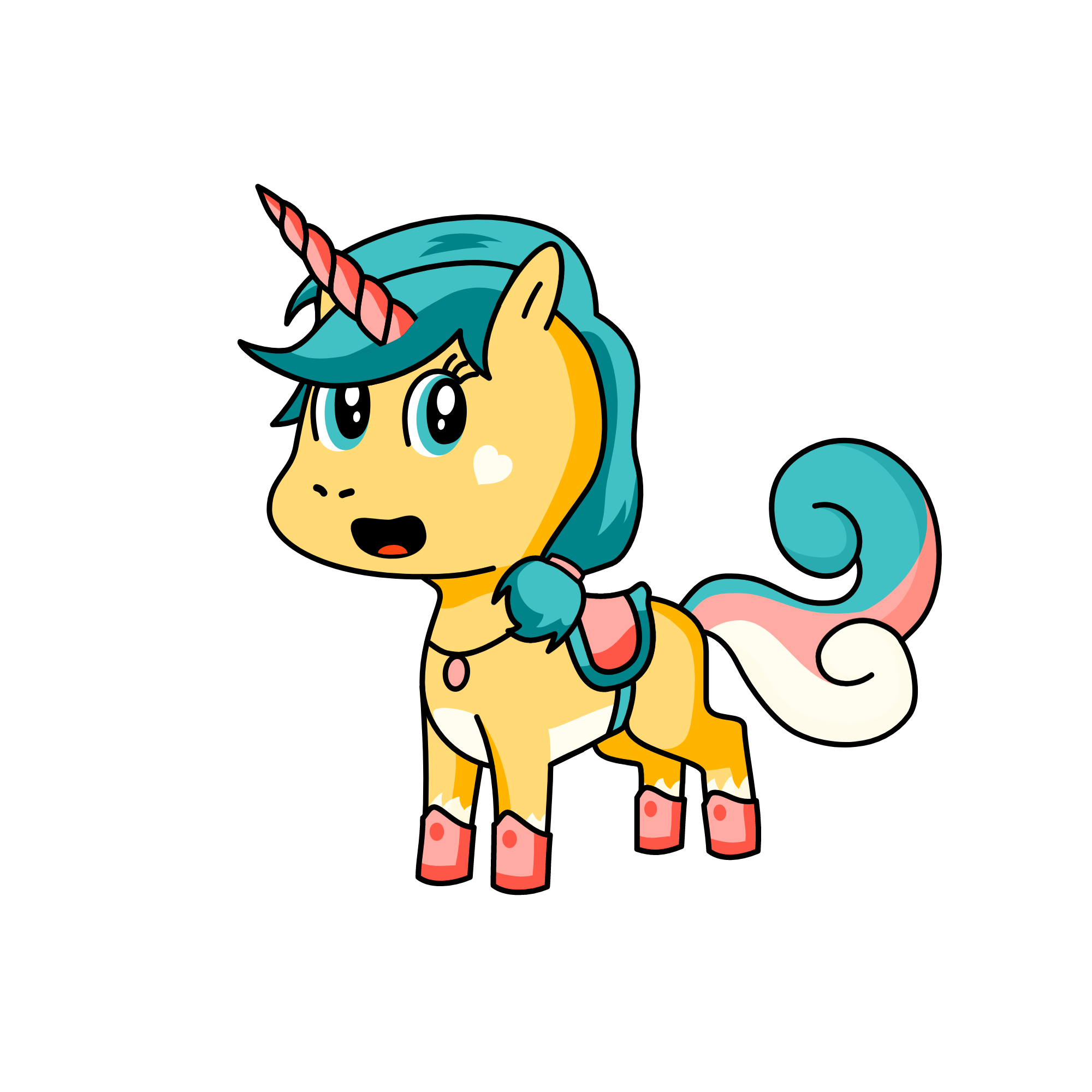 Cotton Candy, the unicorn