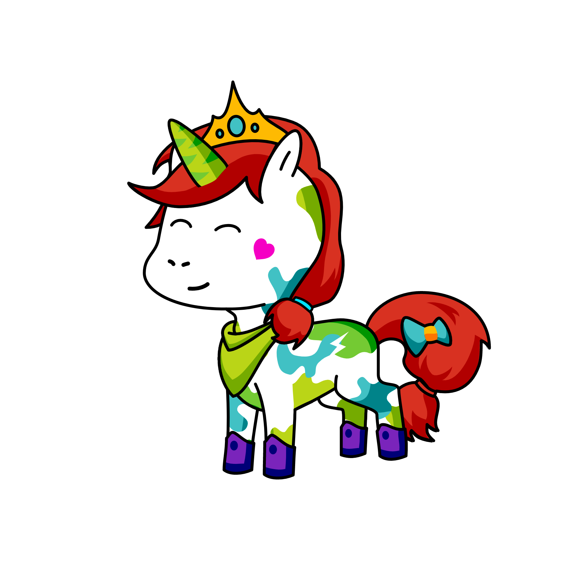 mia, the unicorn