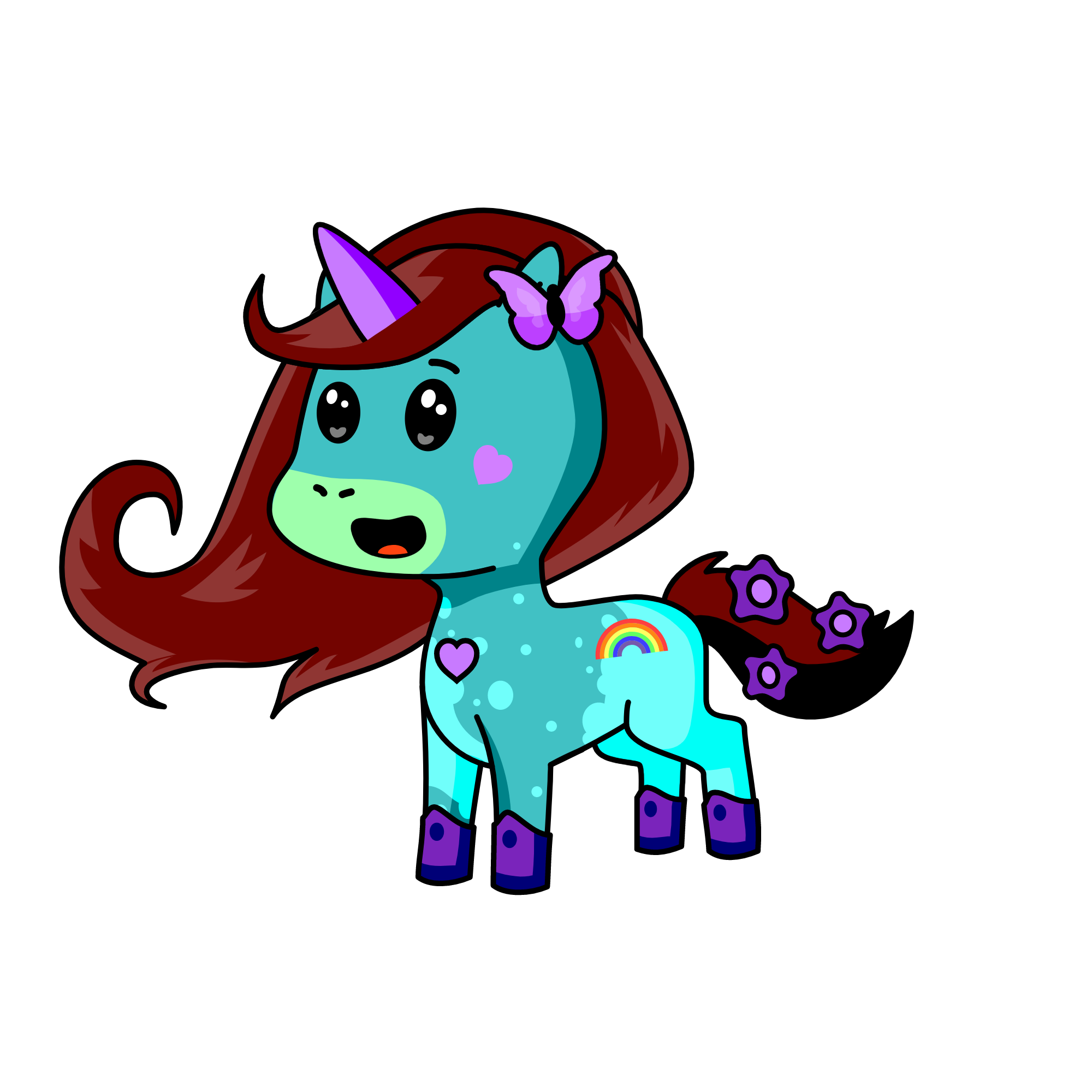 Penelope, the unicorn