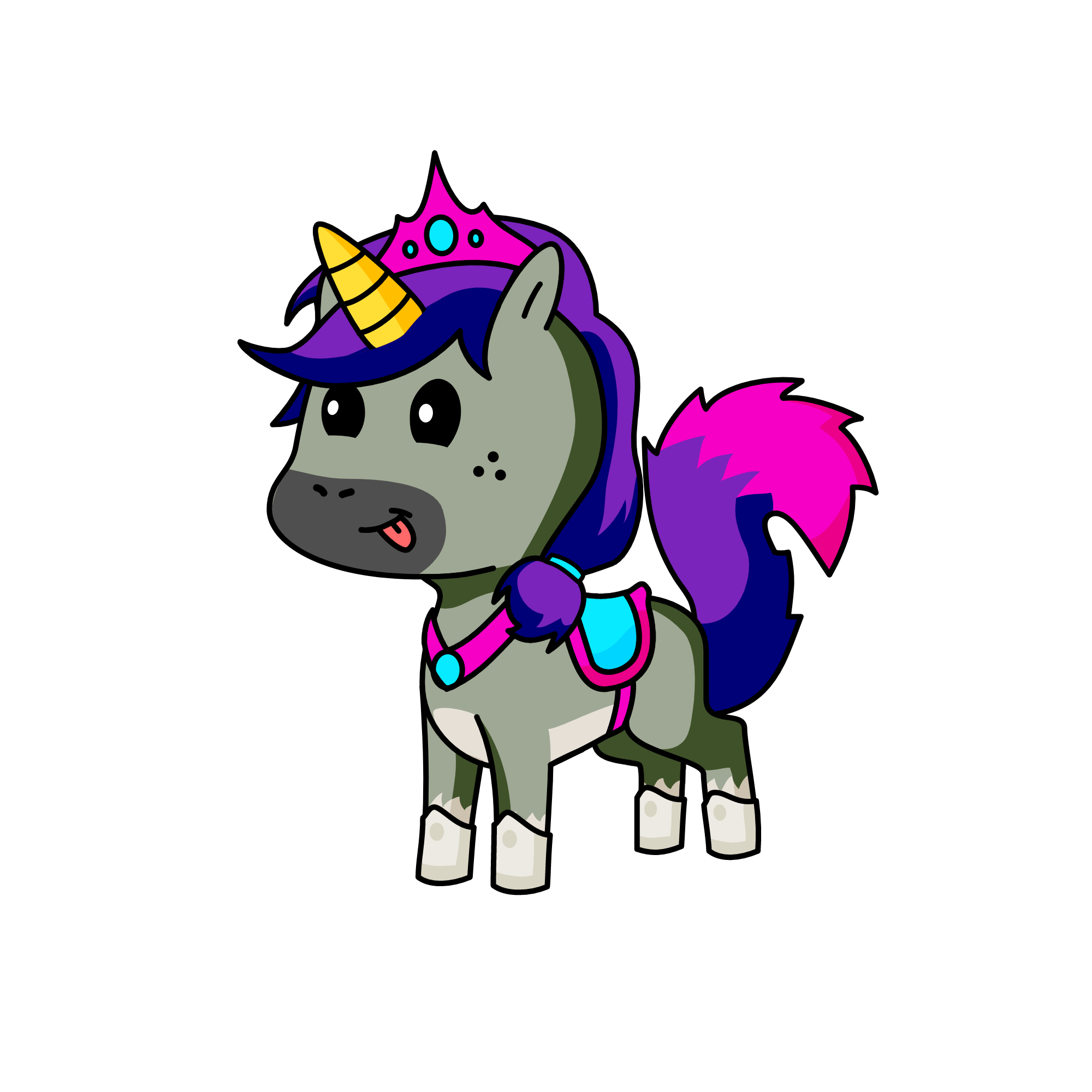 kenzicorn, the unicorn