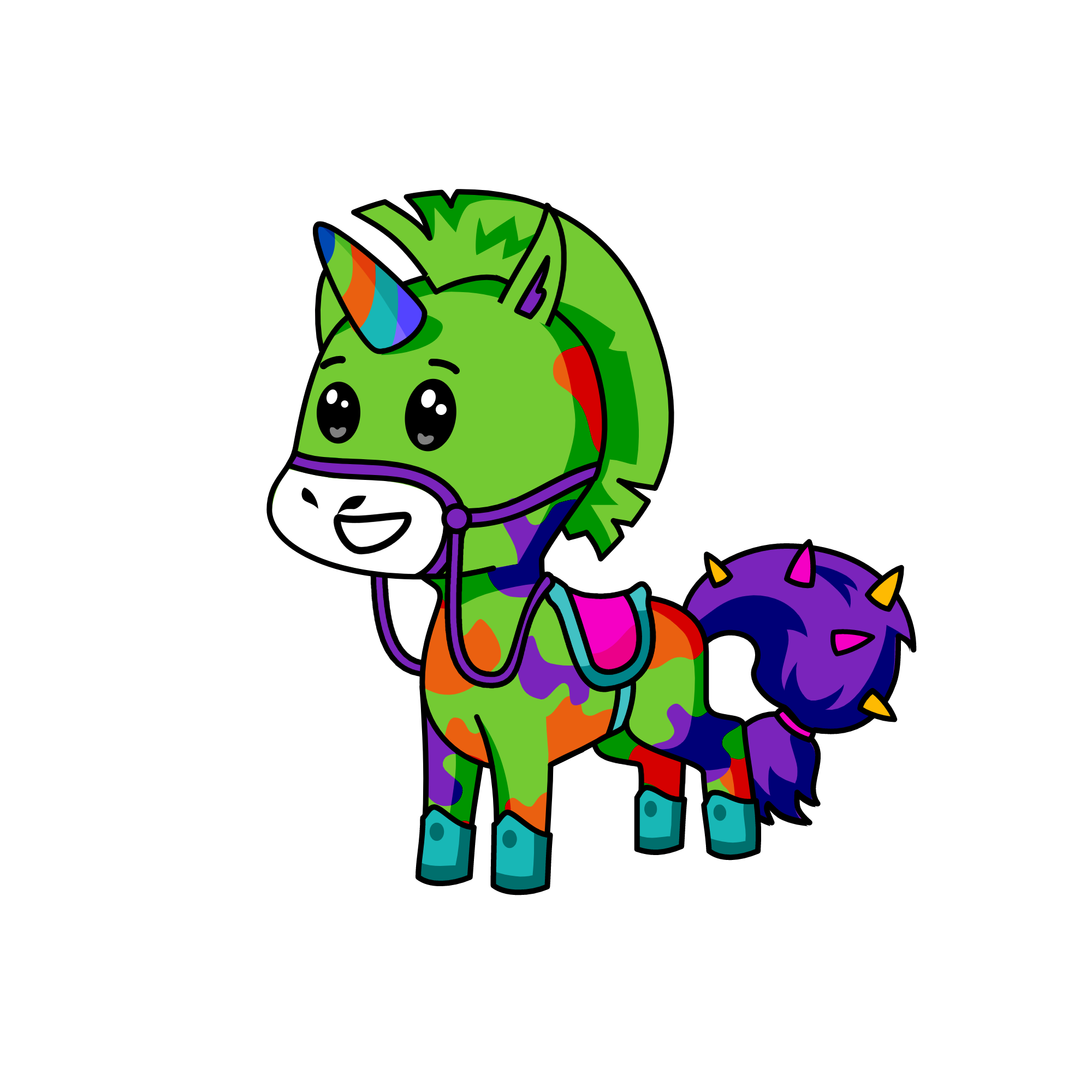 Ramdom-corn, the unicorn