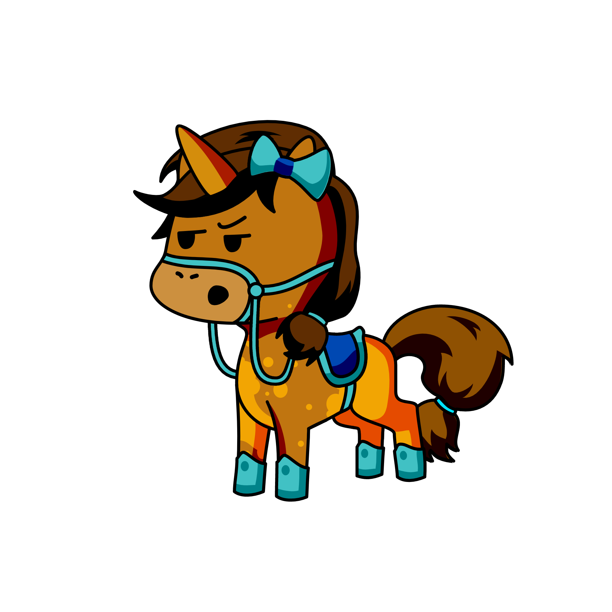 Horse, the unicorn