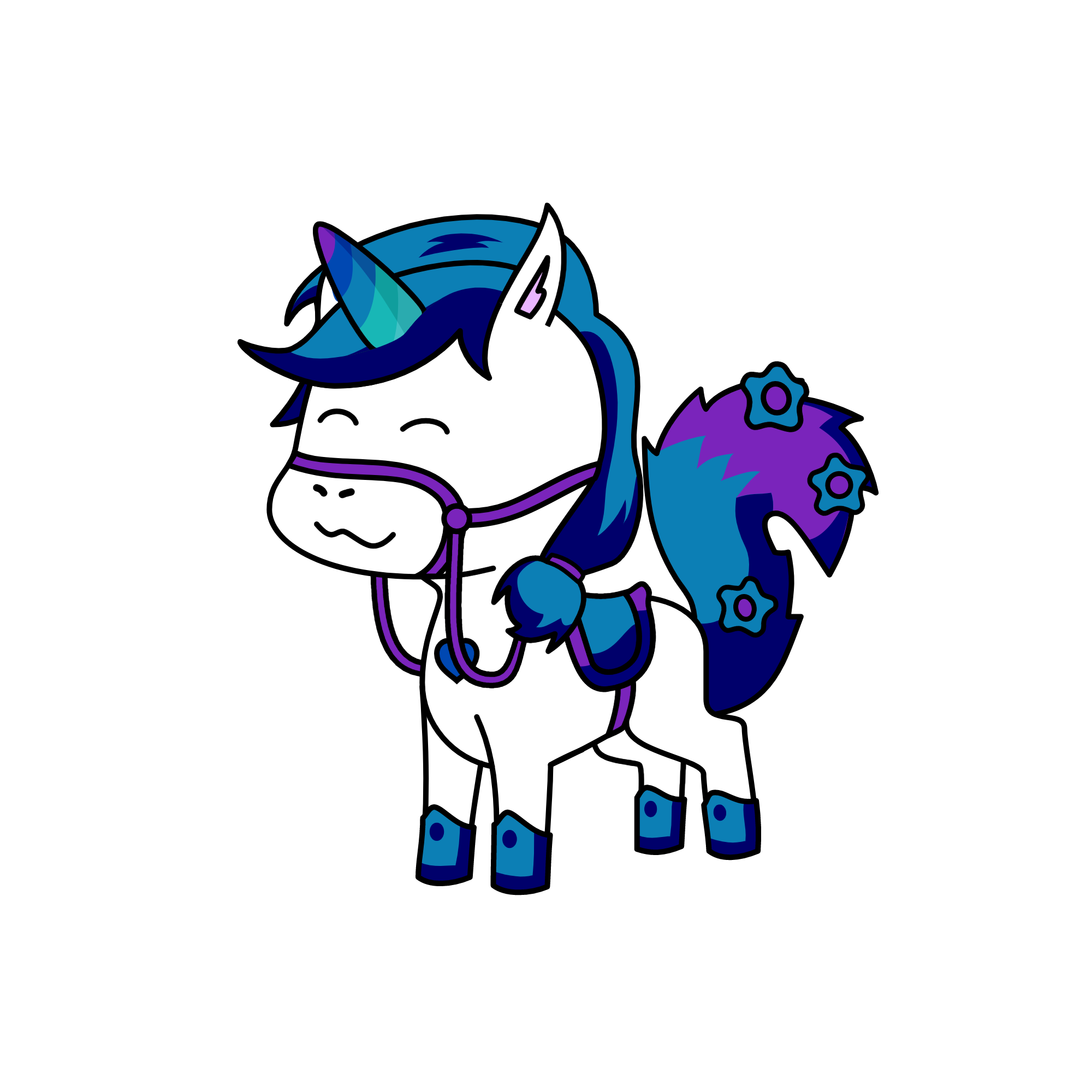 7, the unicorn