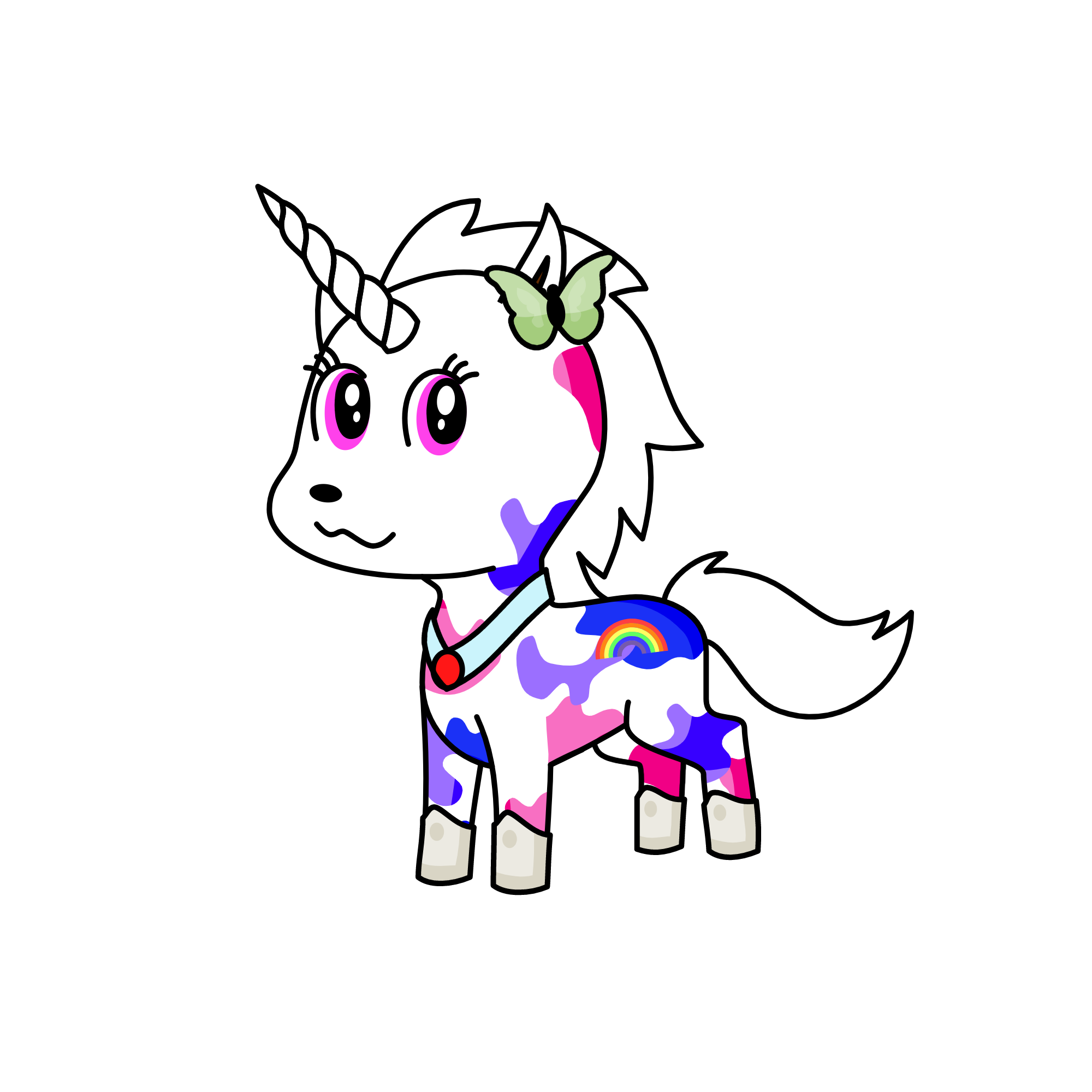 Cammie, the unicorn