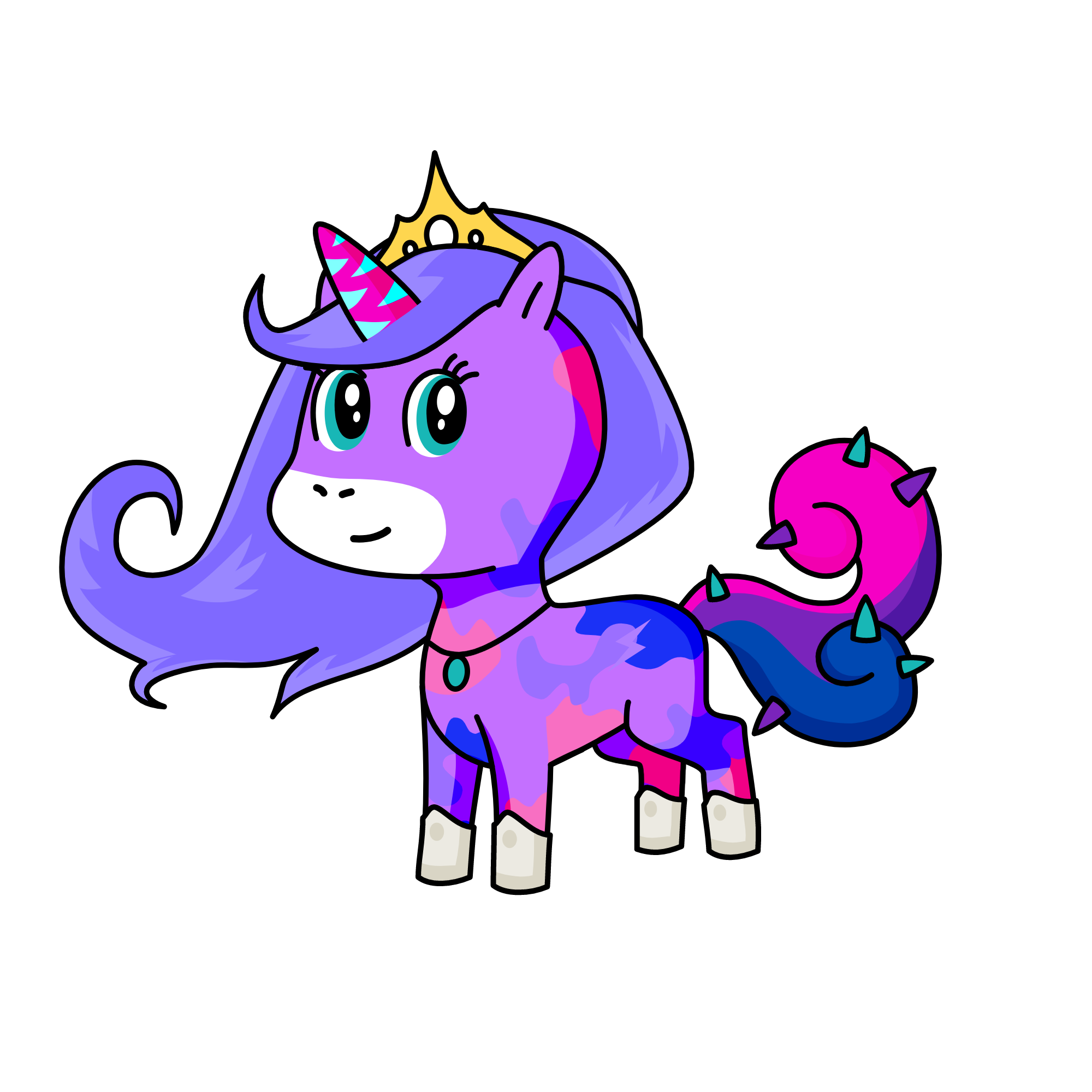 The Lost princess of UNICORN KINGDOM, the unicorn