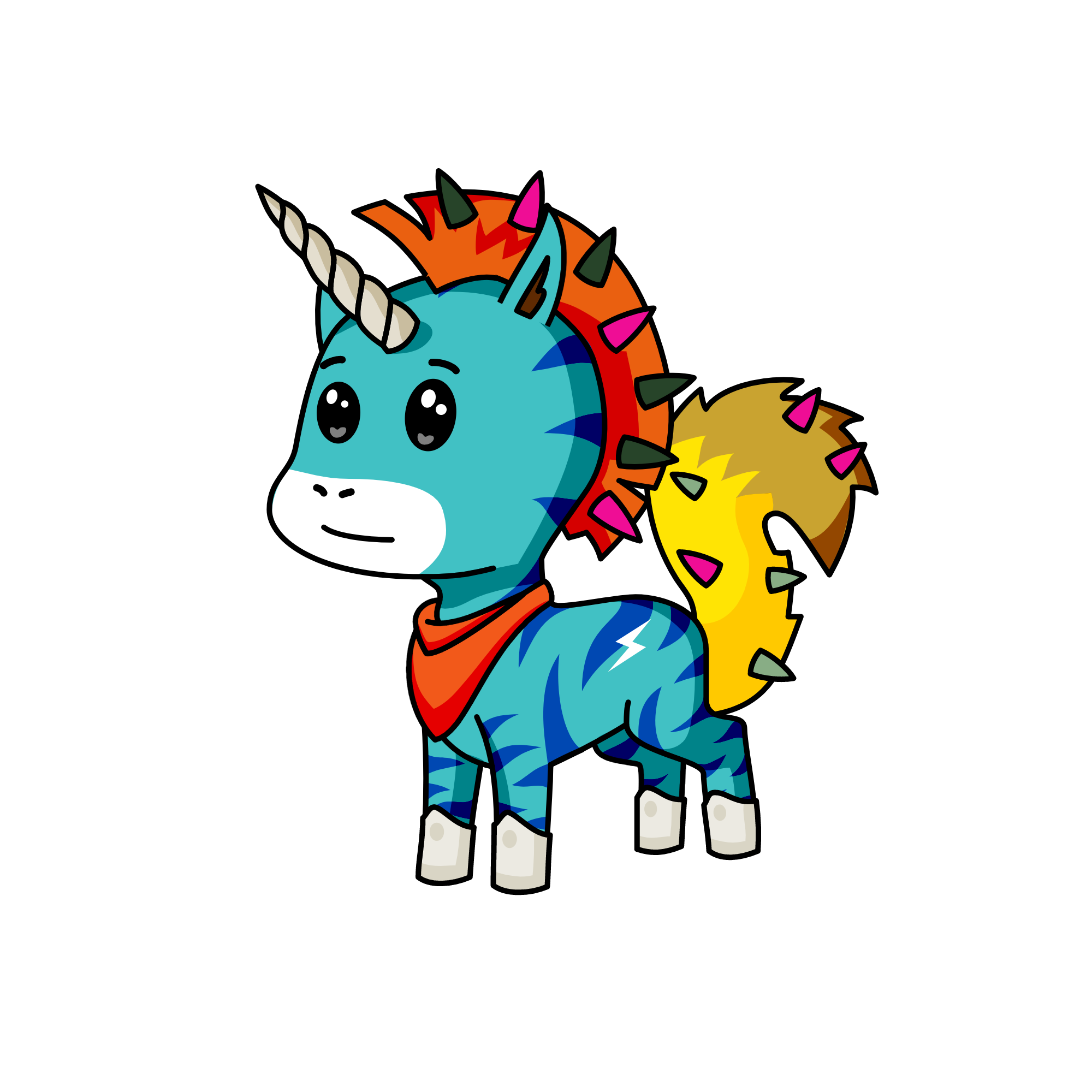 The First King of UNICORN KINGDOM, the unicorn