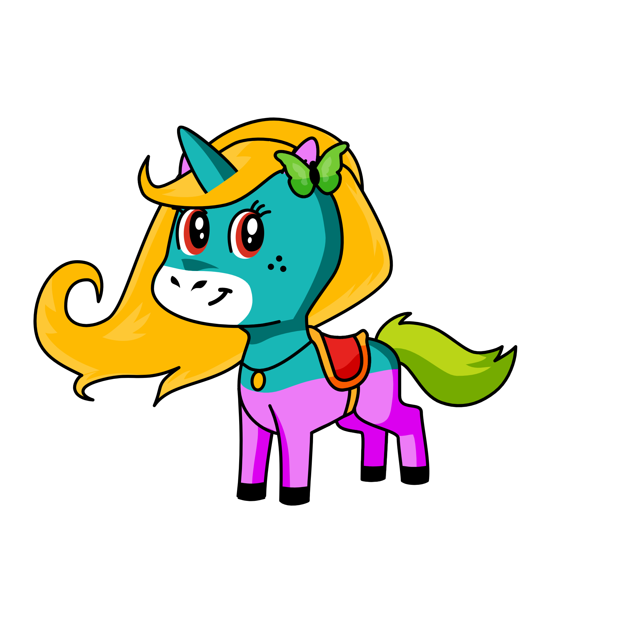 Sweet haert, the unicorn