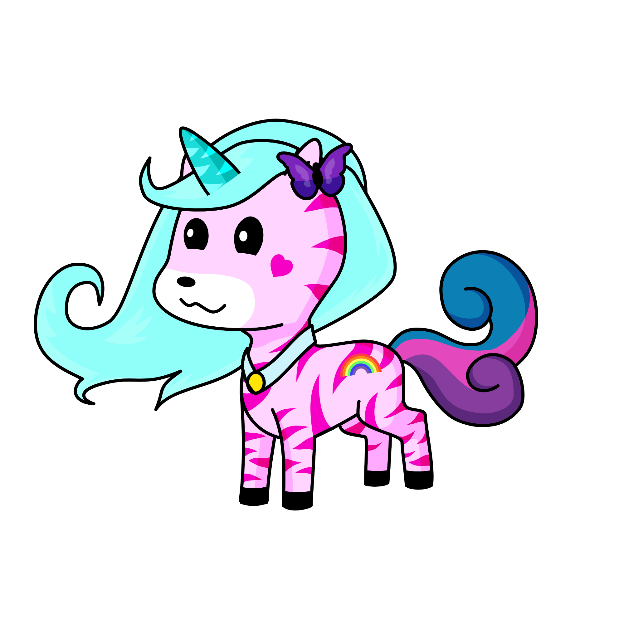 Dark, the unicorn