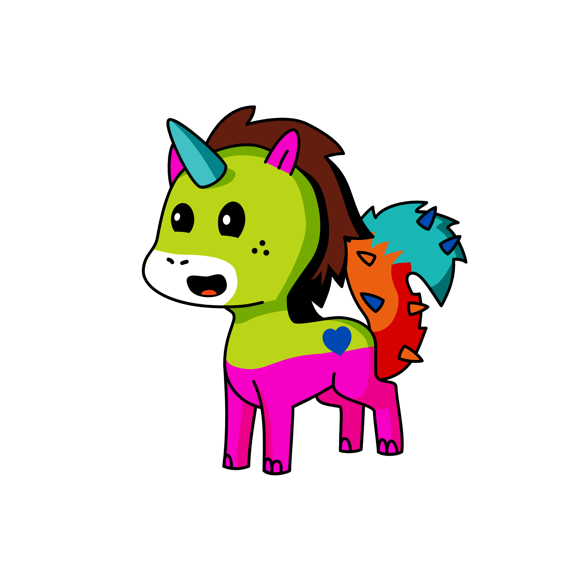 Benjamin, the unicorn