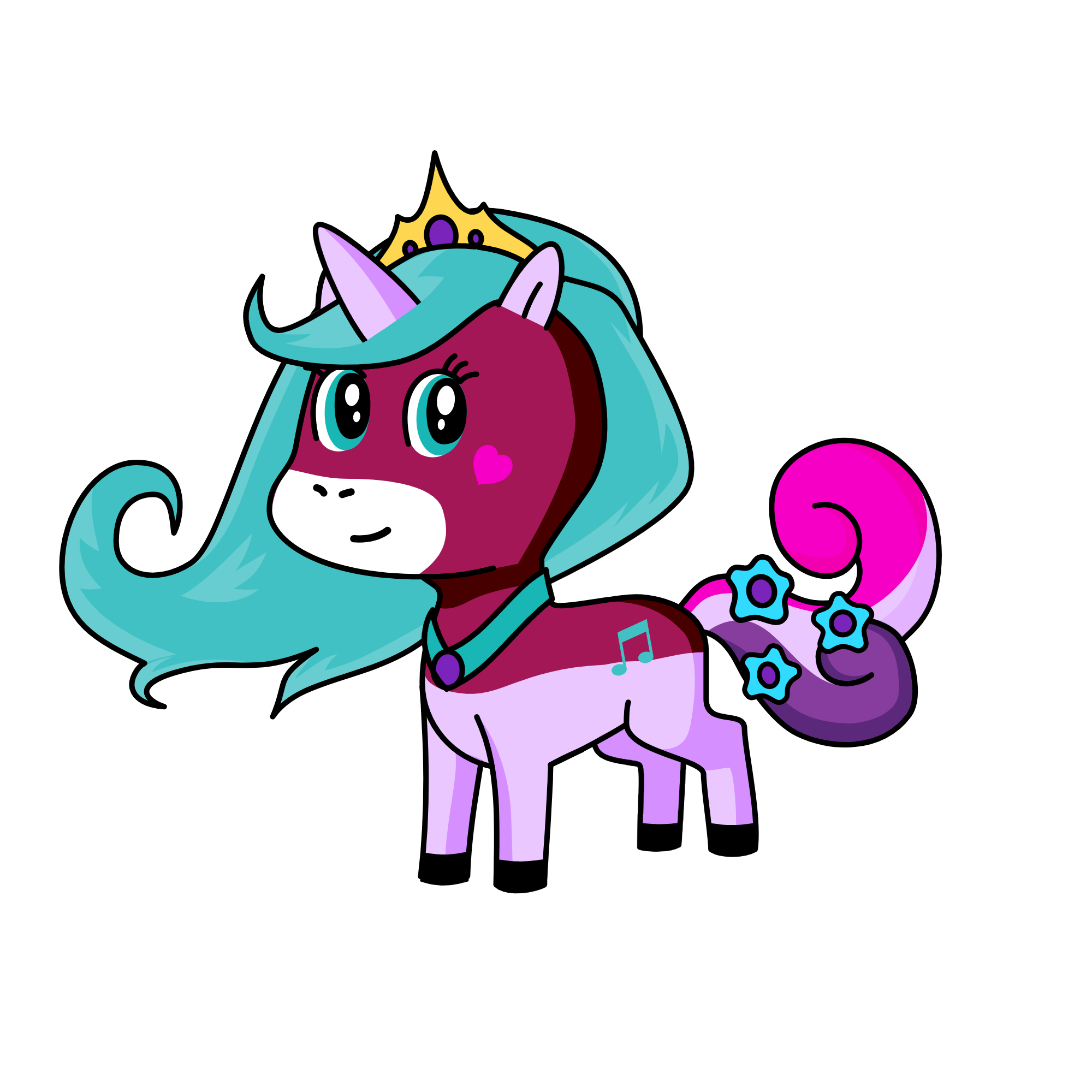 princess lilac, the unicorn