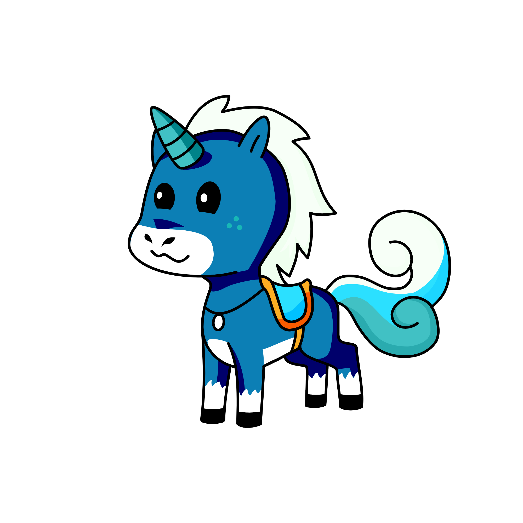 Frosty, the unicorn