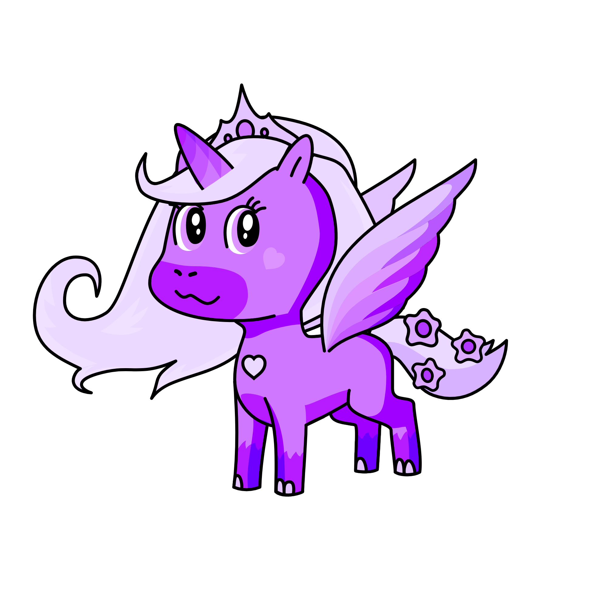 Berry Blissfullness, the unicorn