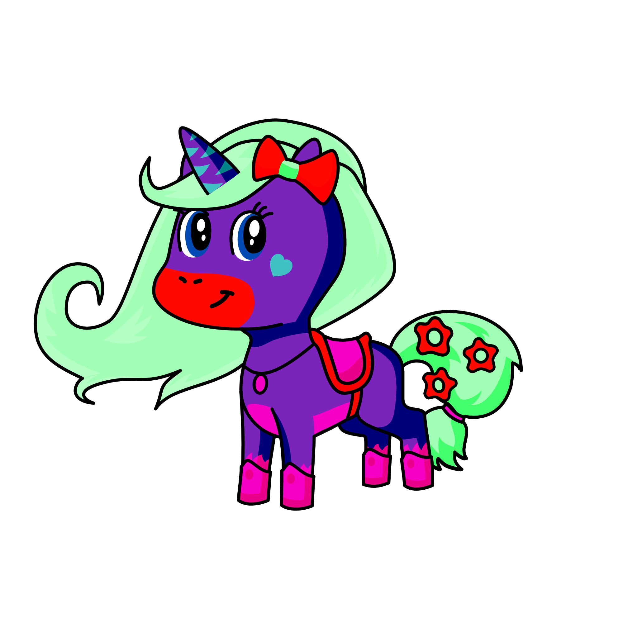 Mrs.Andercorn, the unicorn