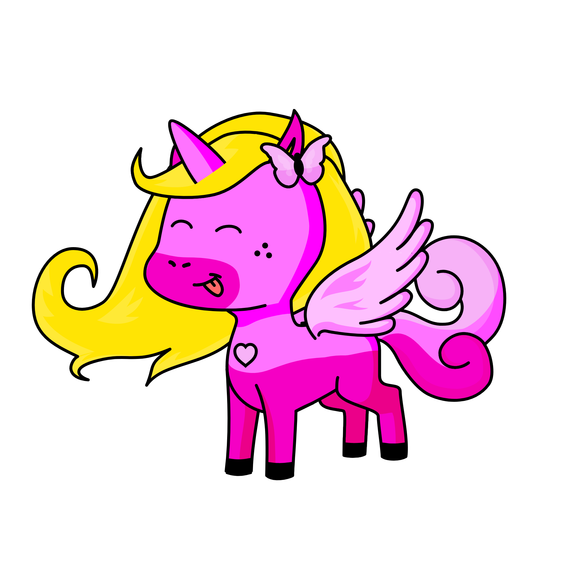 Iamsanna, the unicorn