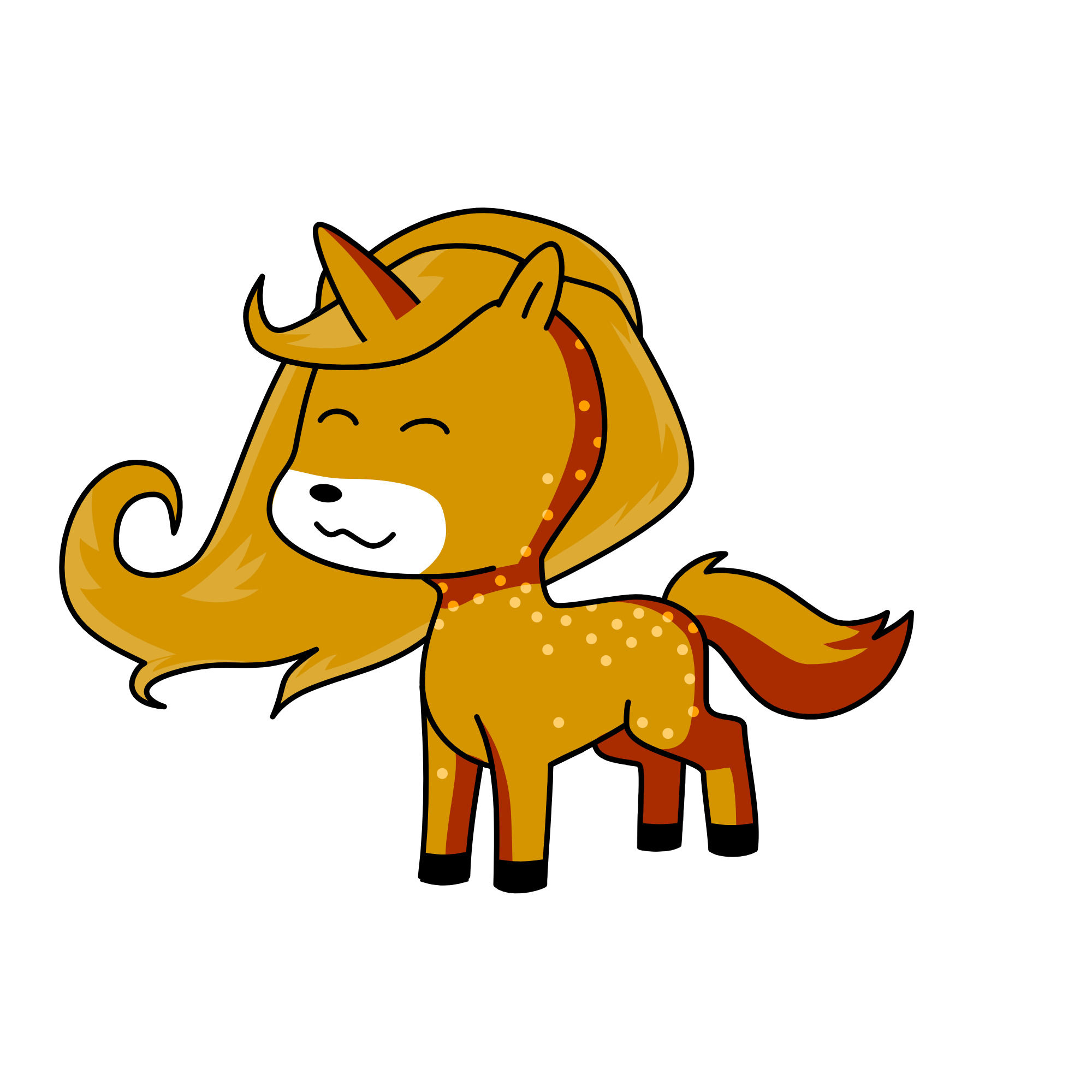 Deer, the unicorn