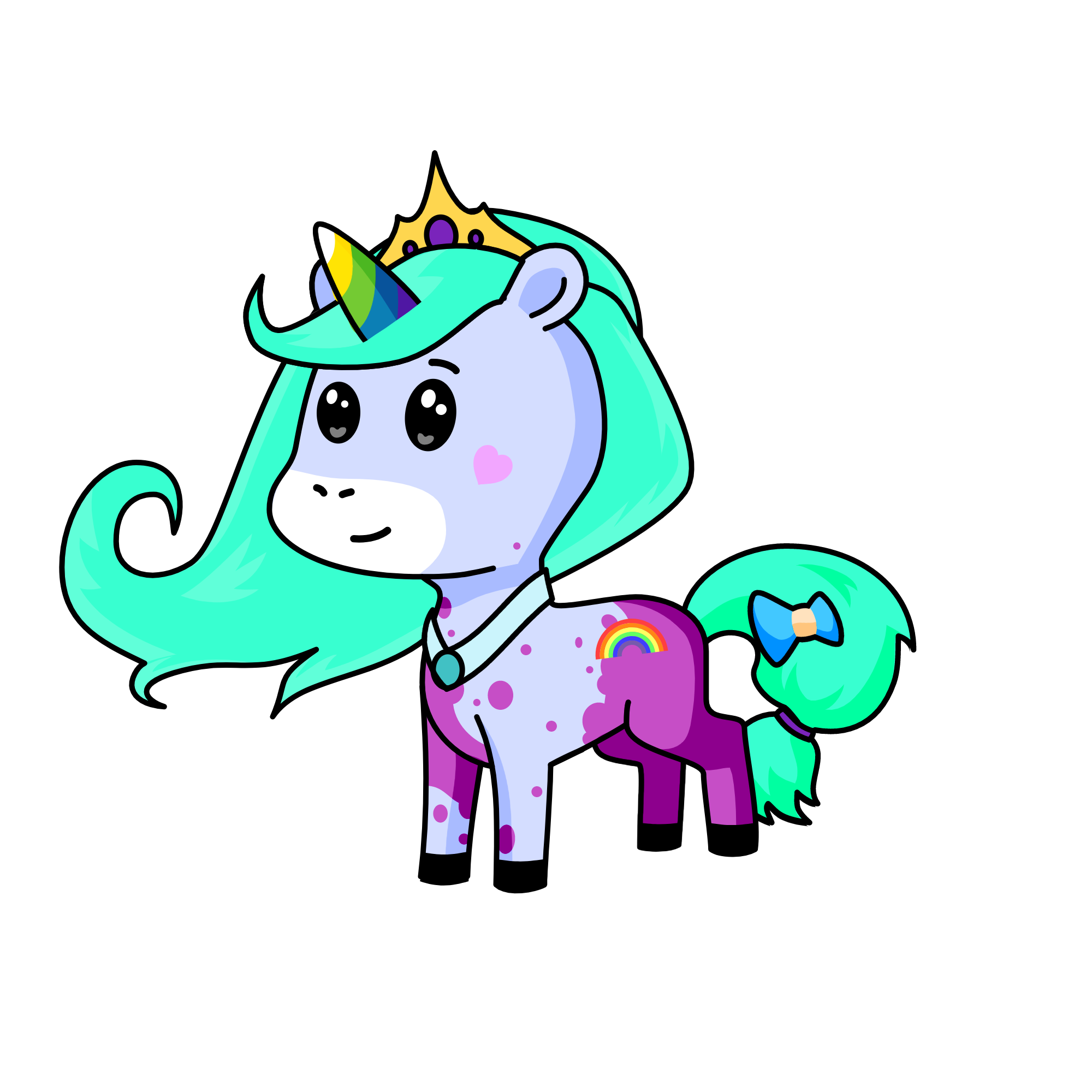pony-lovely, the unicorn