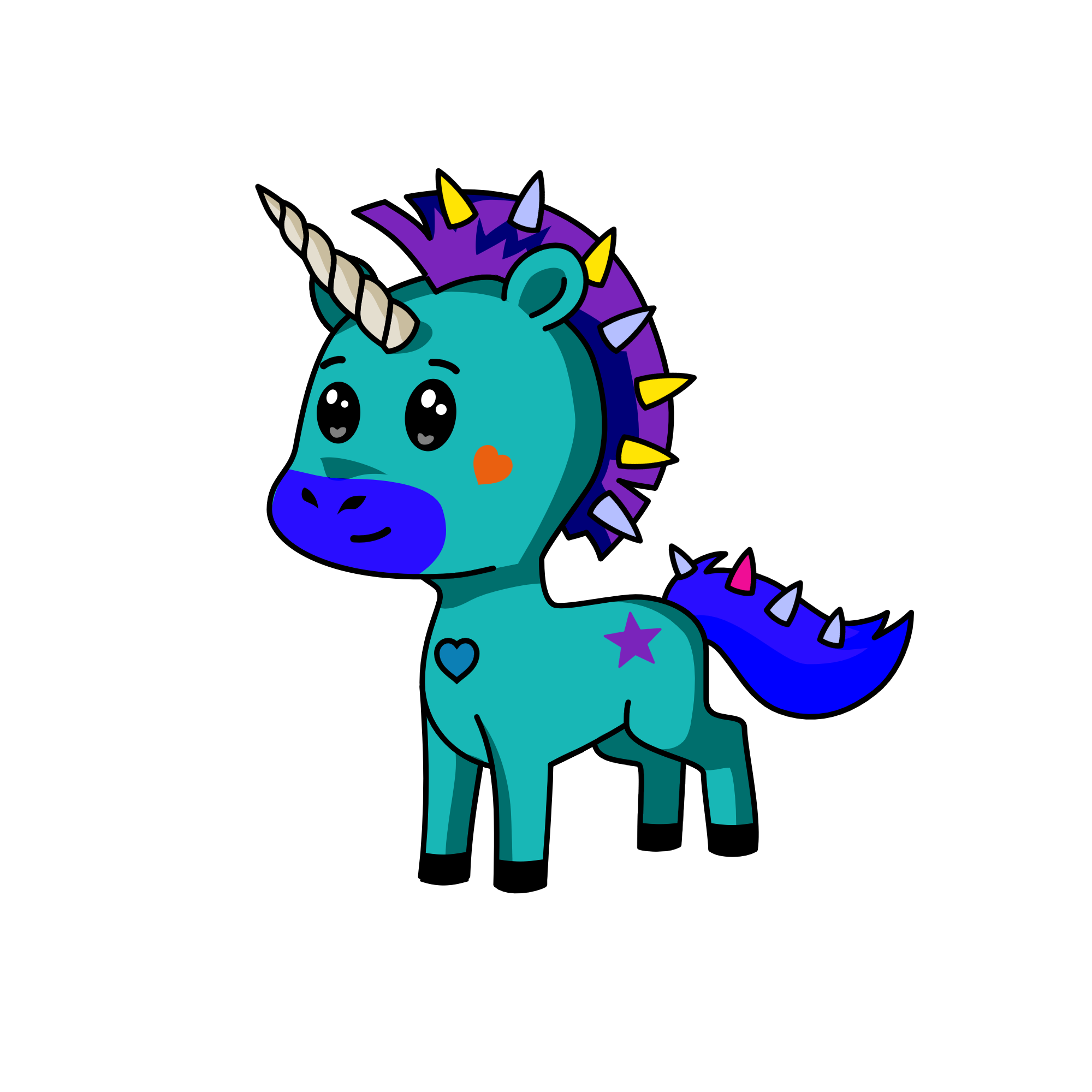 Charlete, the unicorn
