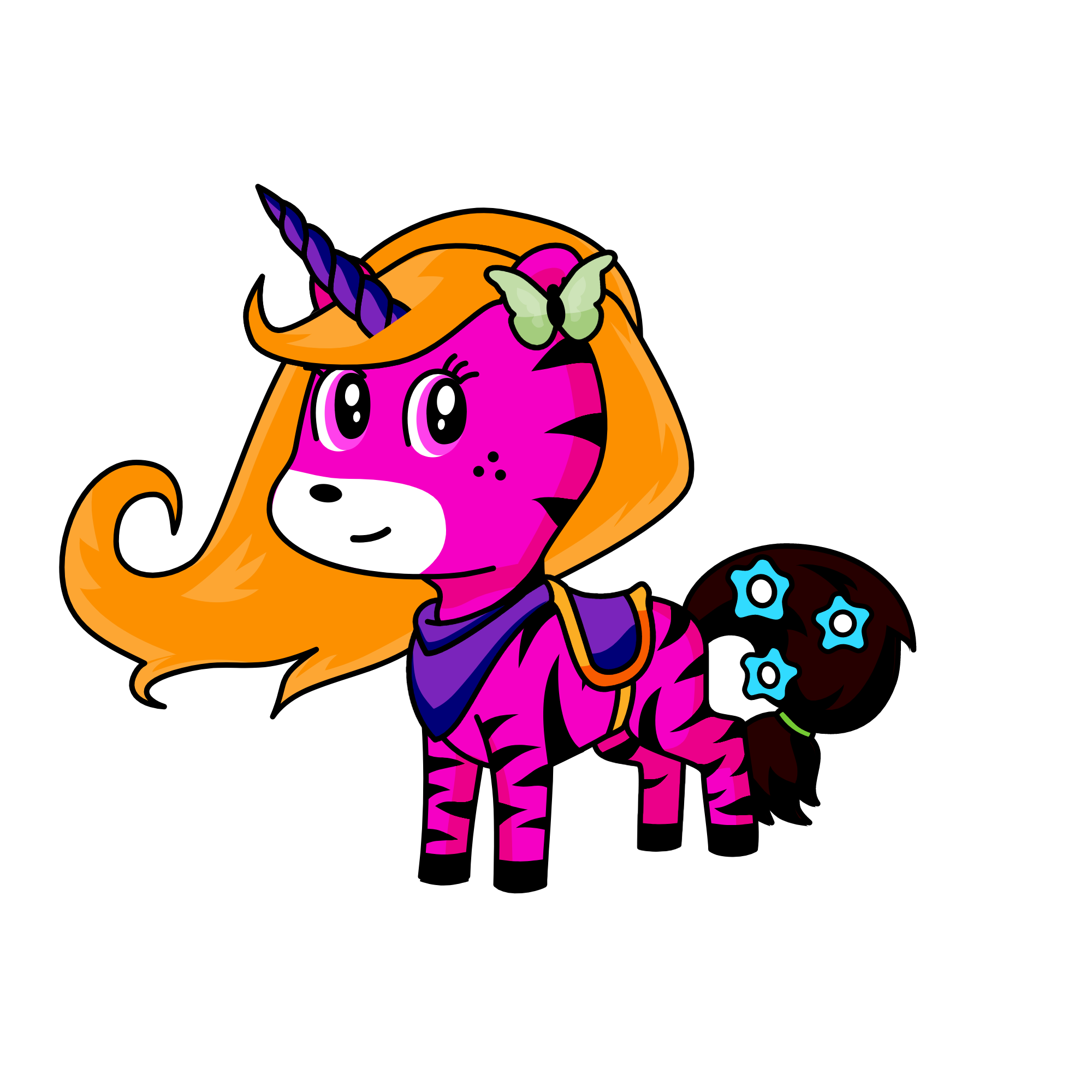 daydream lily , the unicorn