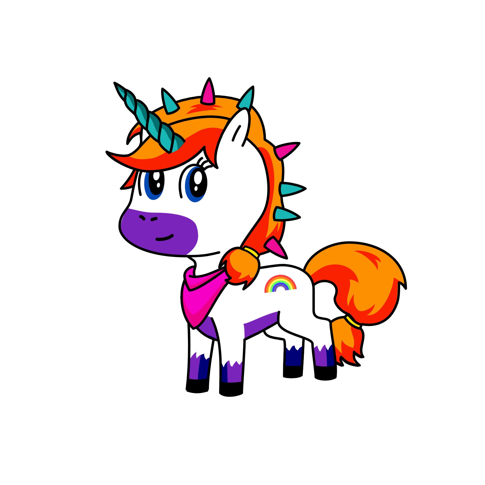Sparkle, the unicorn