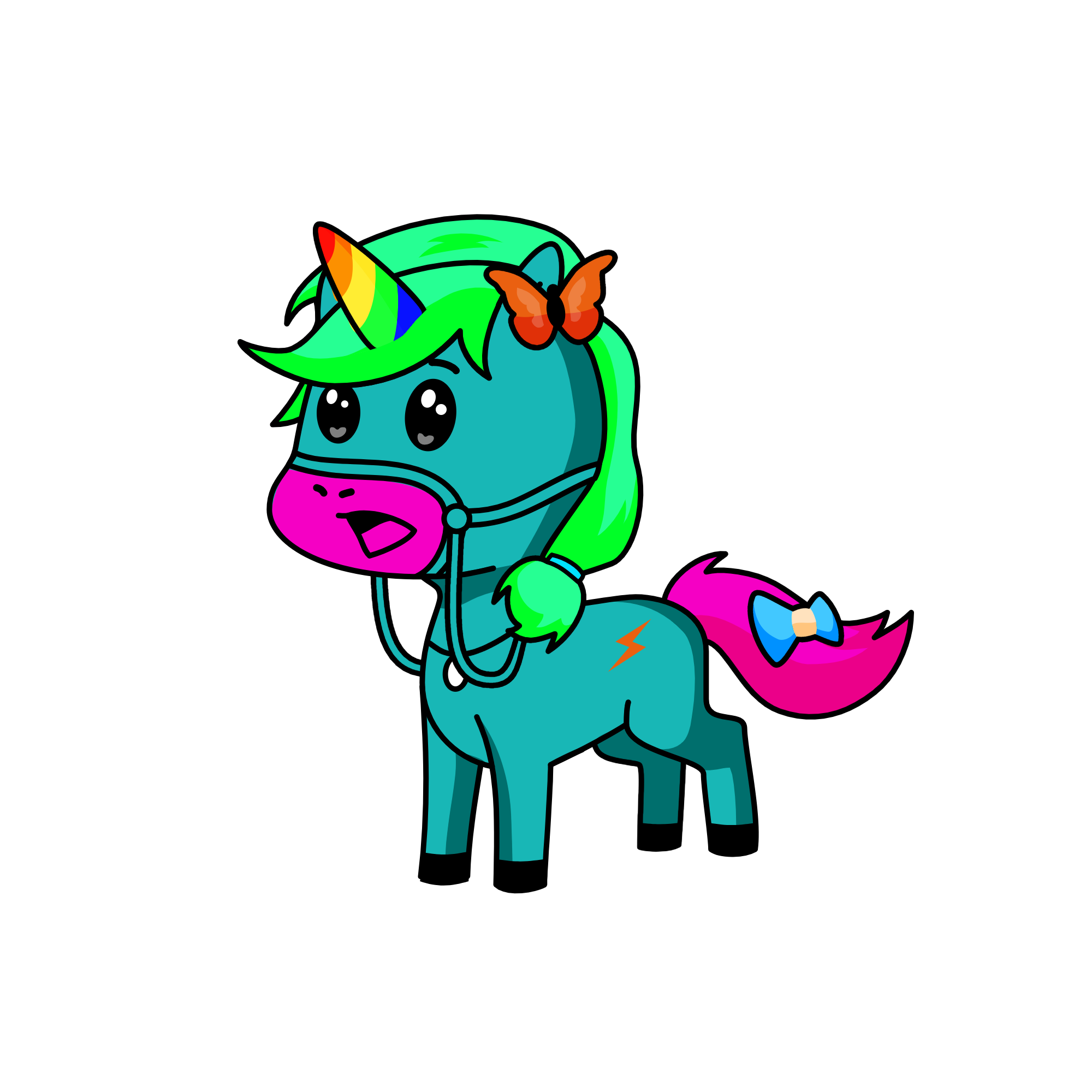 Snowy, the unicorn