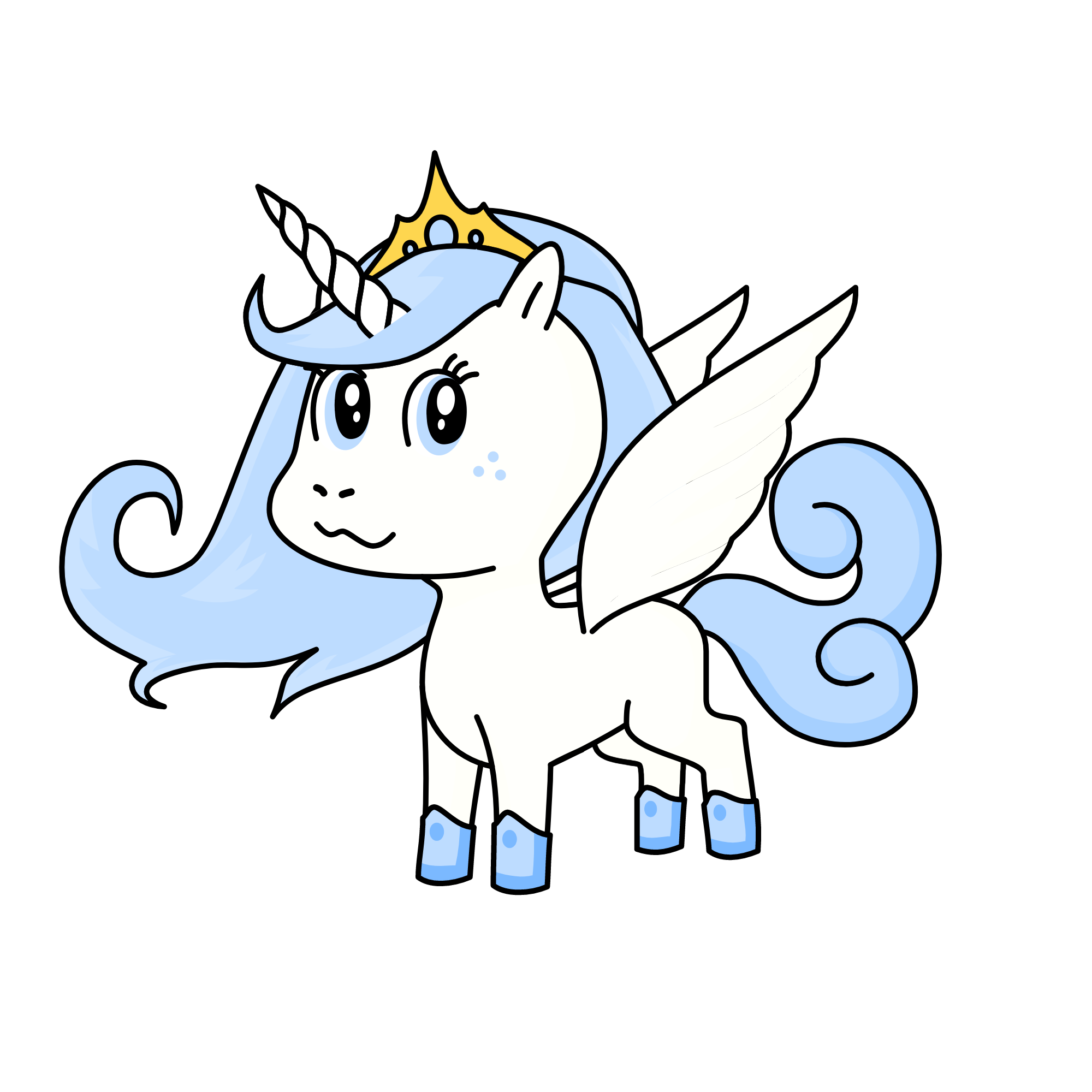 Older Queen Sonwy, the unicorn