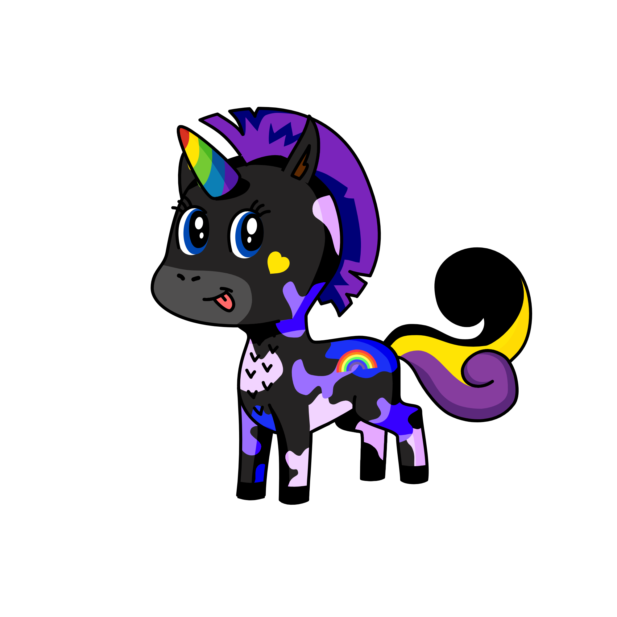 Gecenin Gökyüzü, the unicorn
