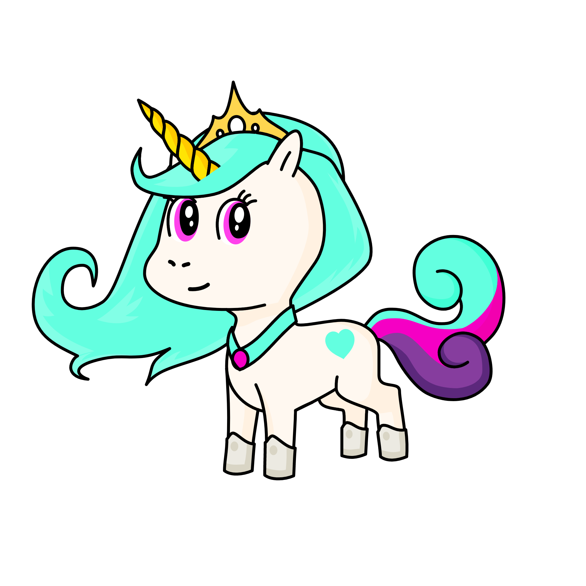 Morisa, the unicorn