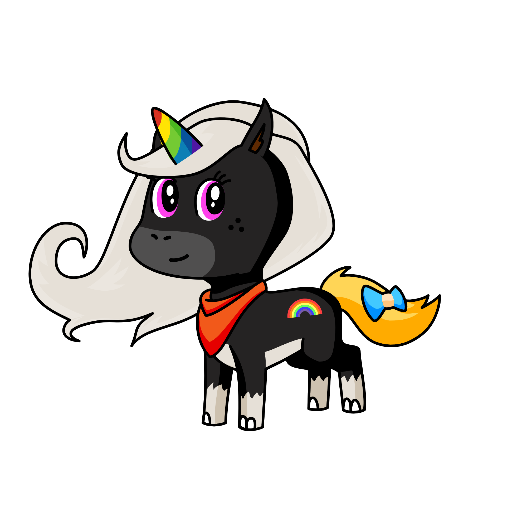 Toodles, the unicorn