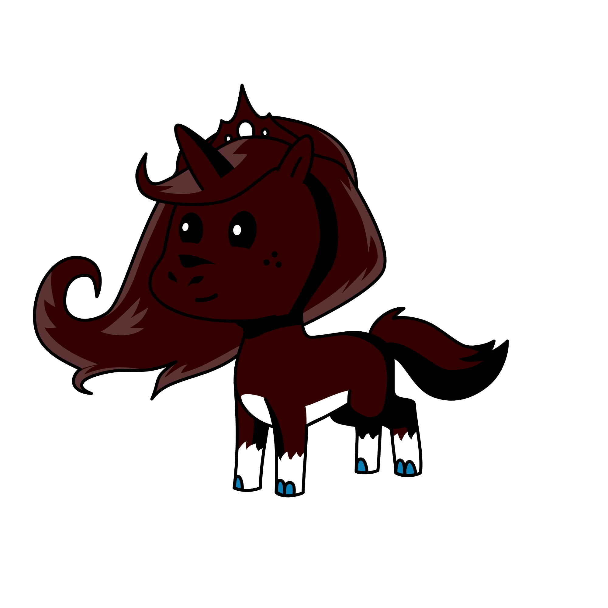 Midnight, the unicorn