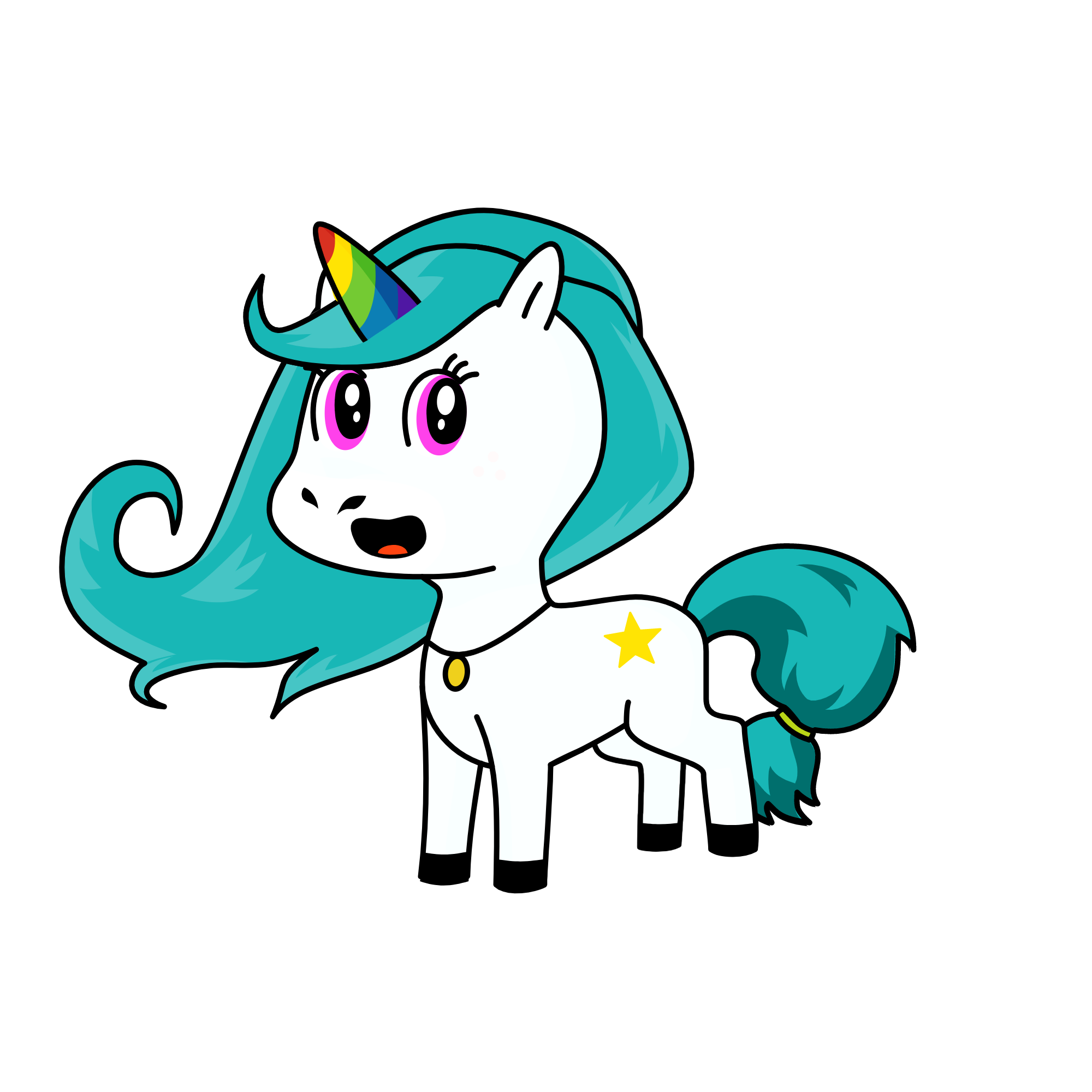 Princesa Celestia, the unicorn