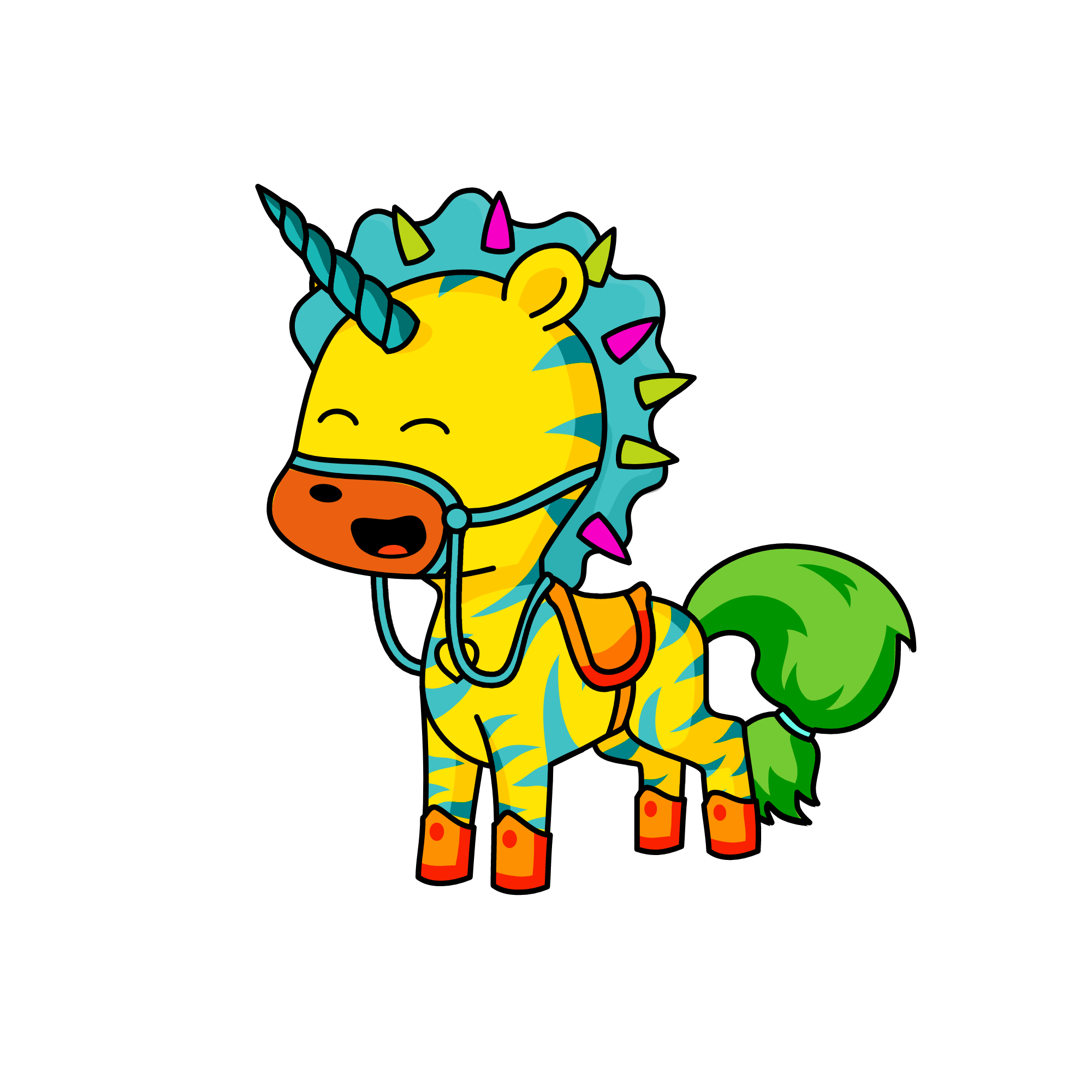 fluffy, the unicorn