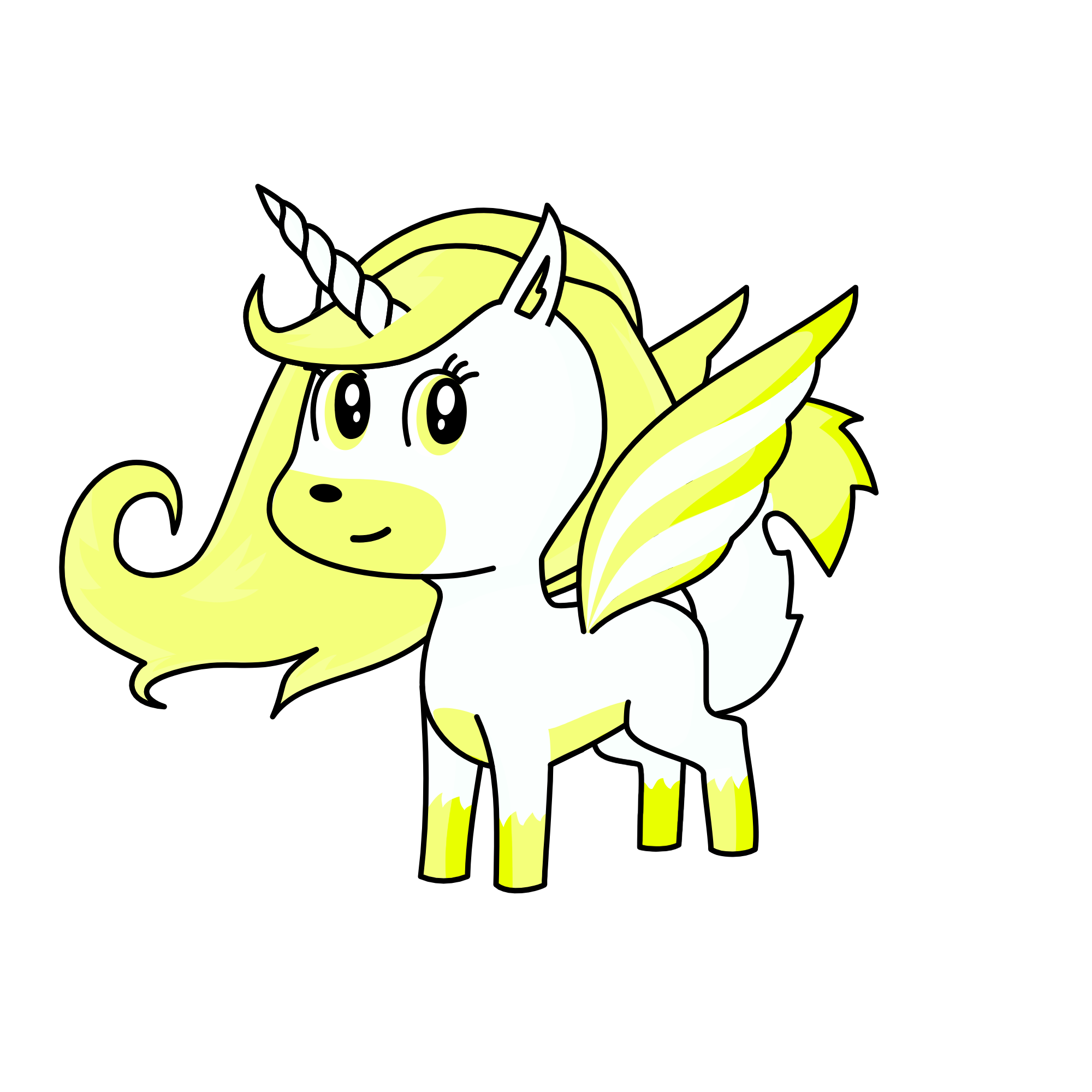 Angel, the unicorn