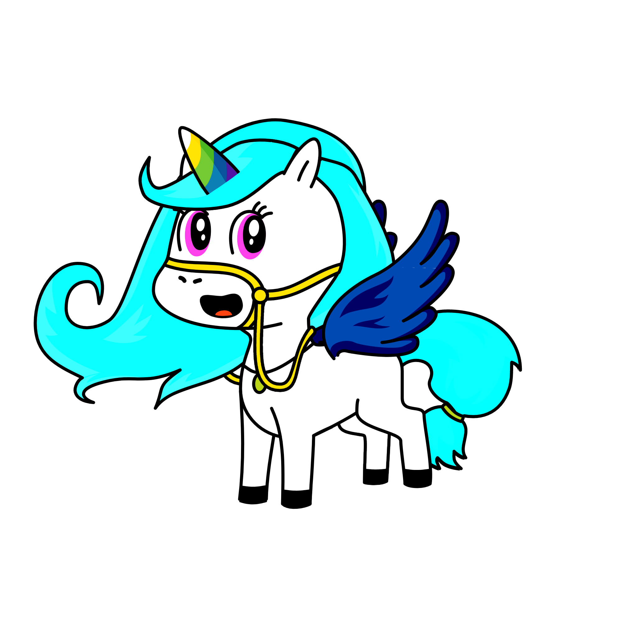 Princesa Celestia, the unicorn