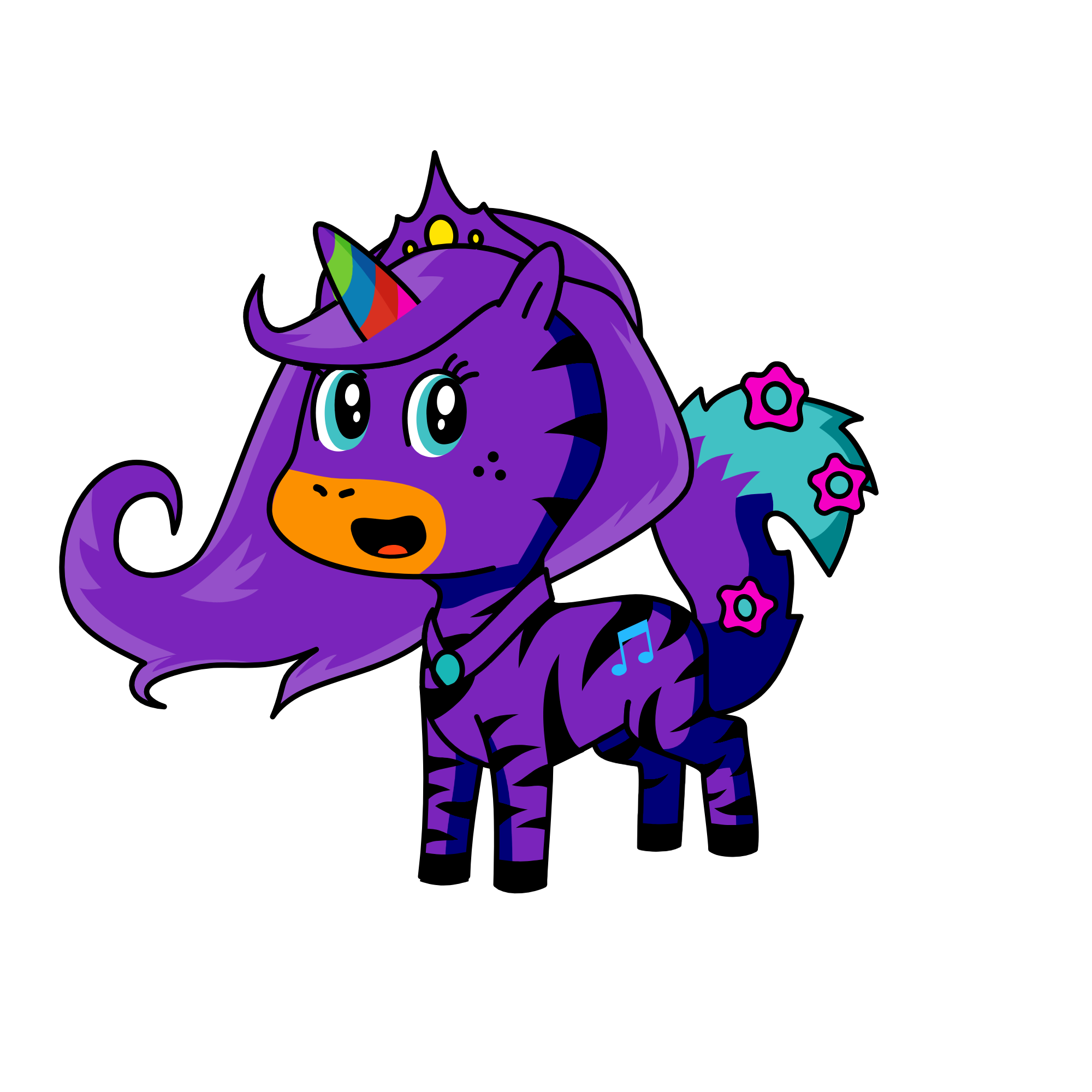 moon, the unicorn