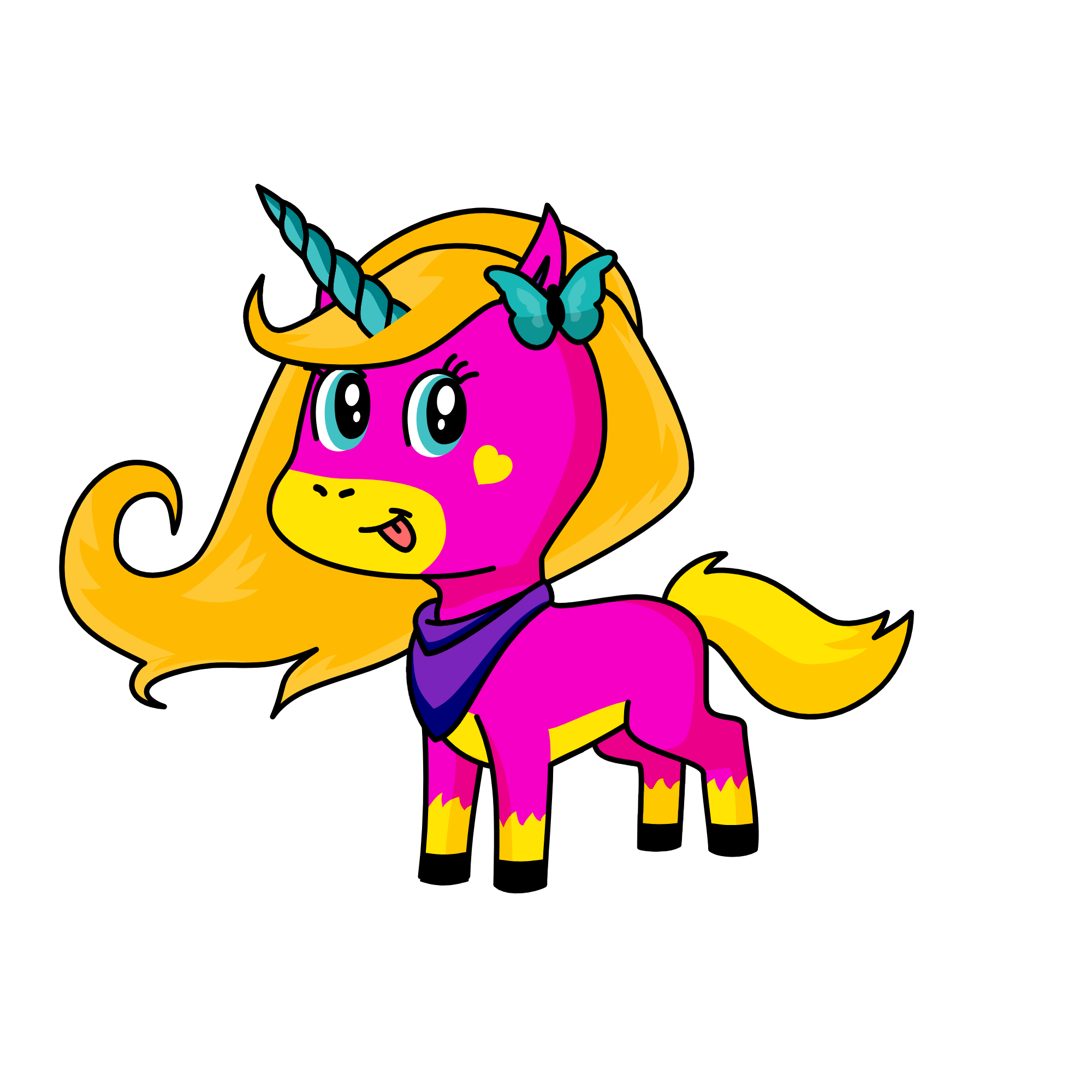 aunty sam, the unicorn