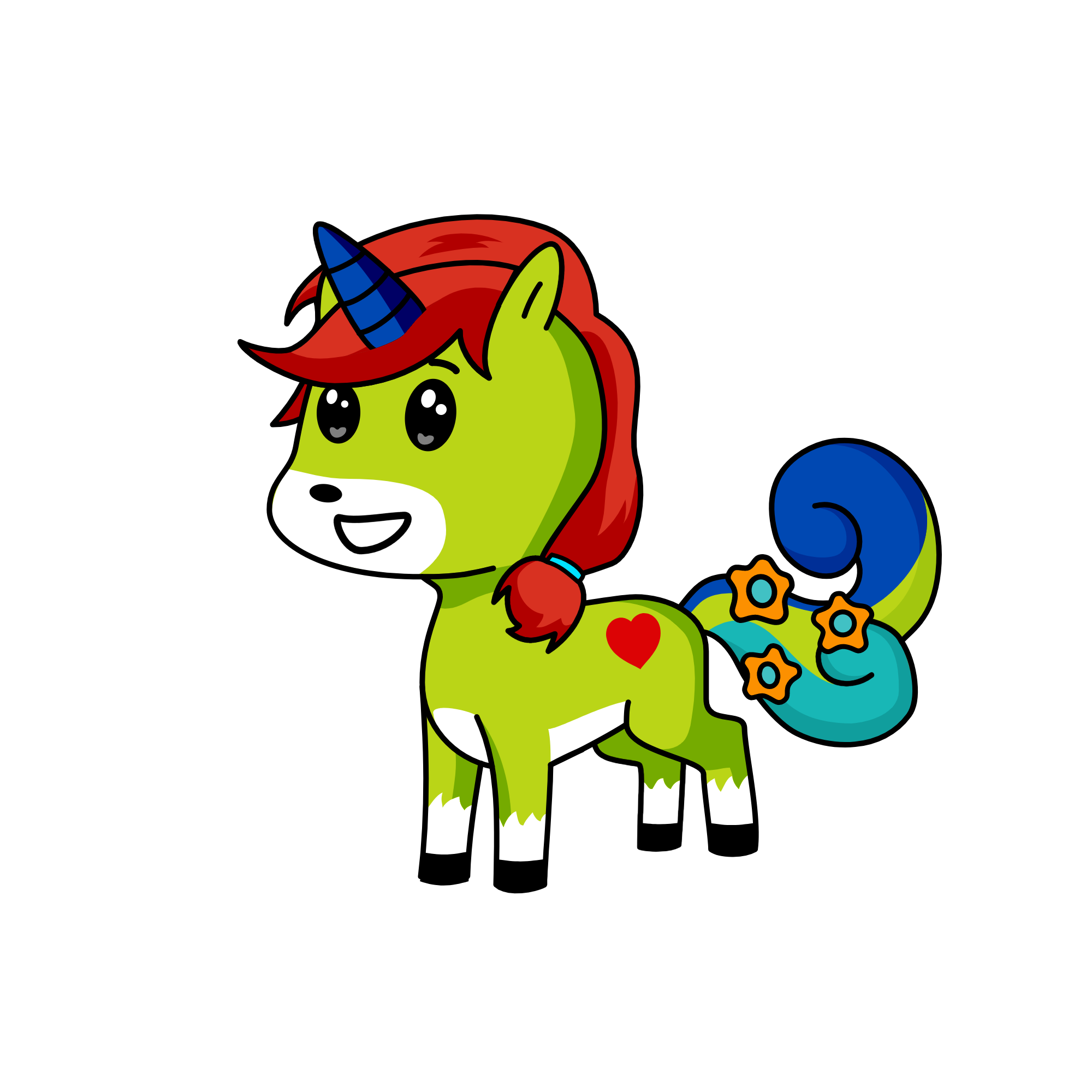 CUTEPAI, the unicorn
