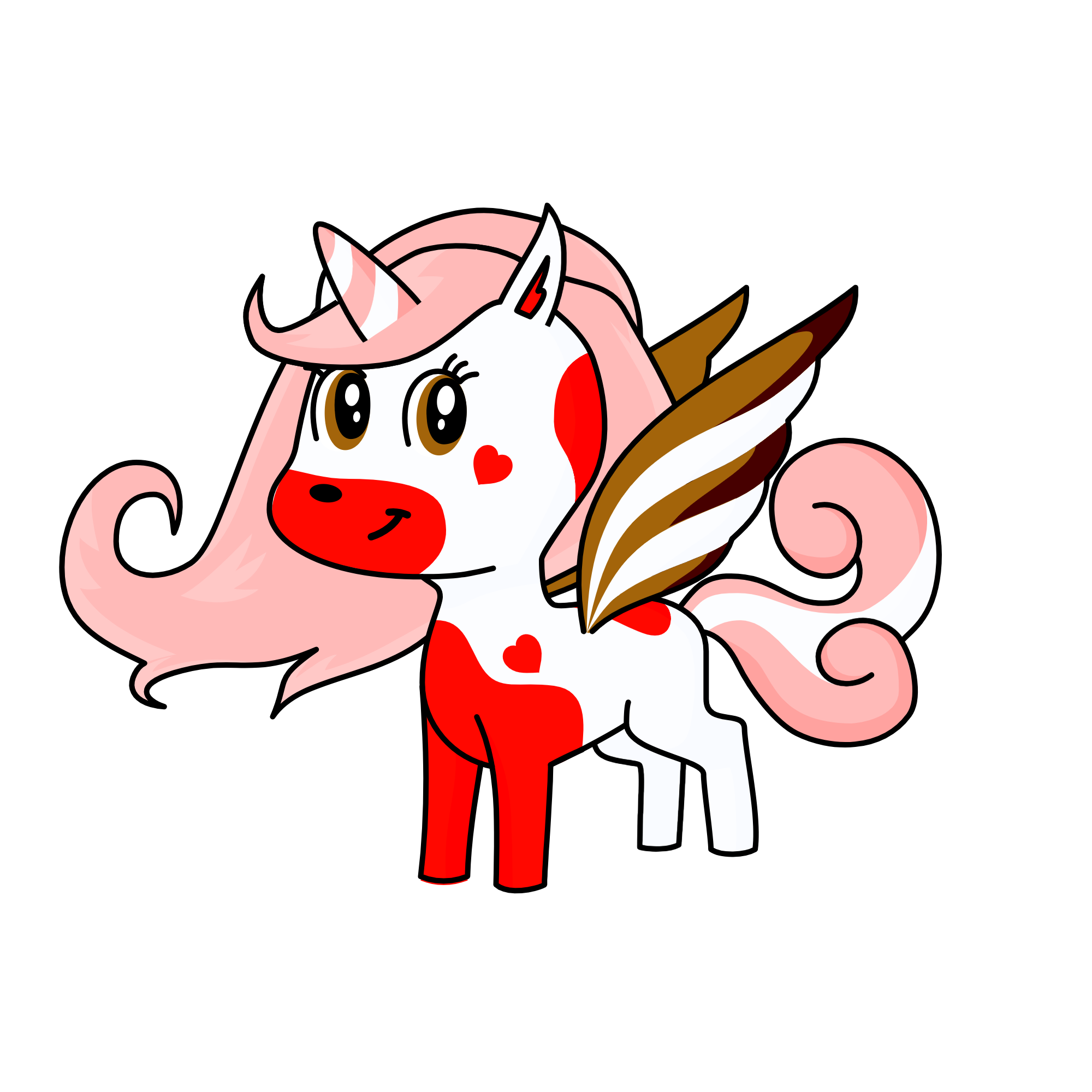 Cupcake, the unicorn