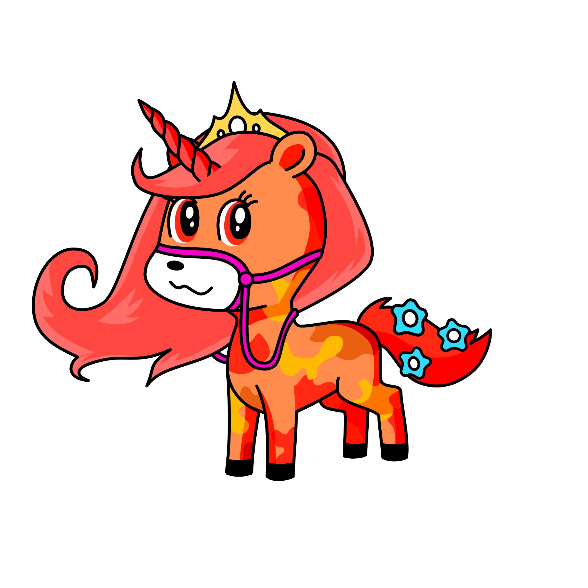 flair, the unicorn