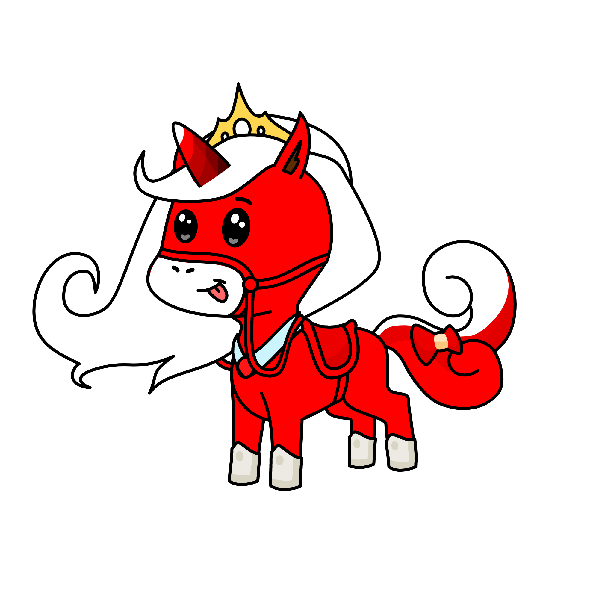 snow queen, the unicorn
